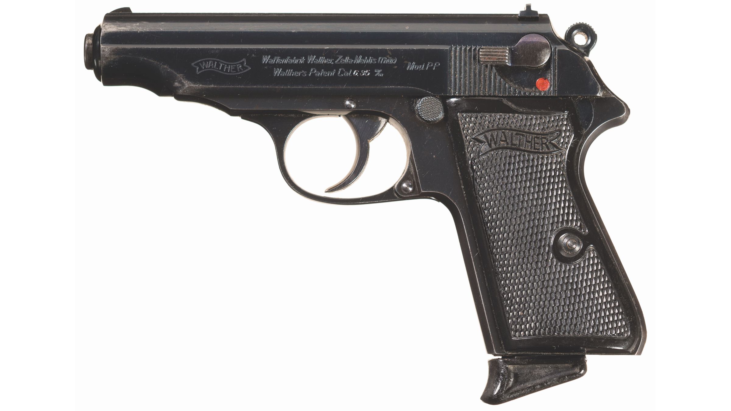 Pre-WWII Walther Model PP Pistol in Rare 6.35mm (.25) Auto | Rock ...