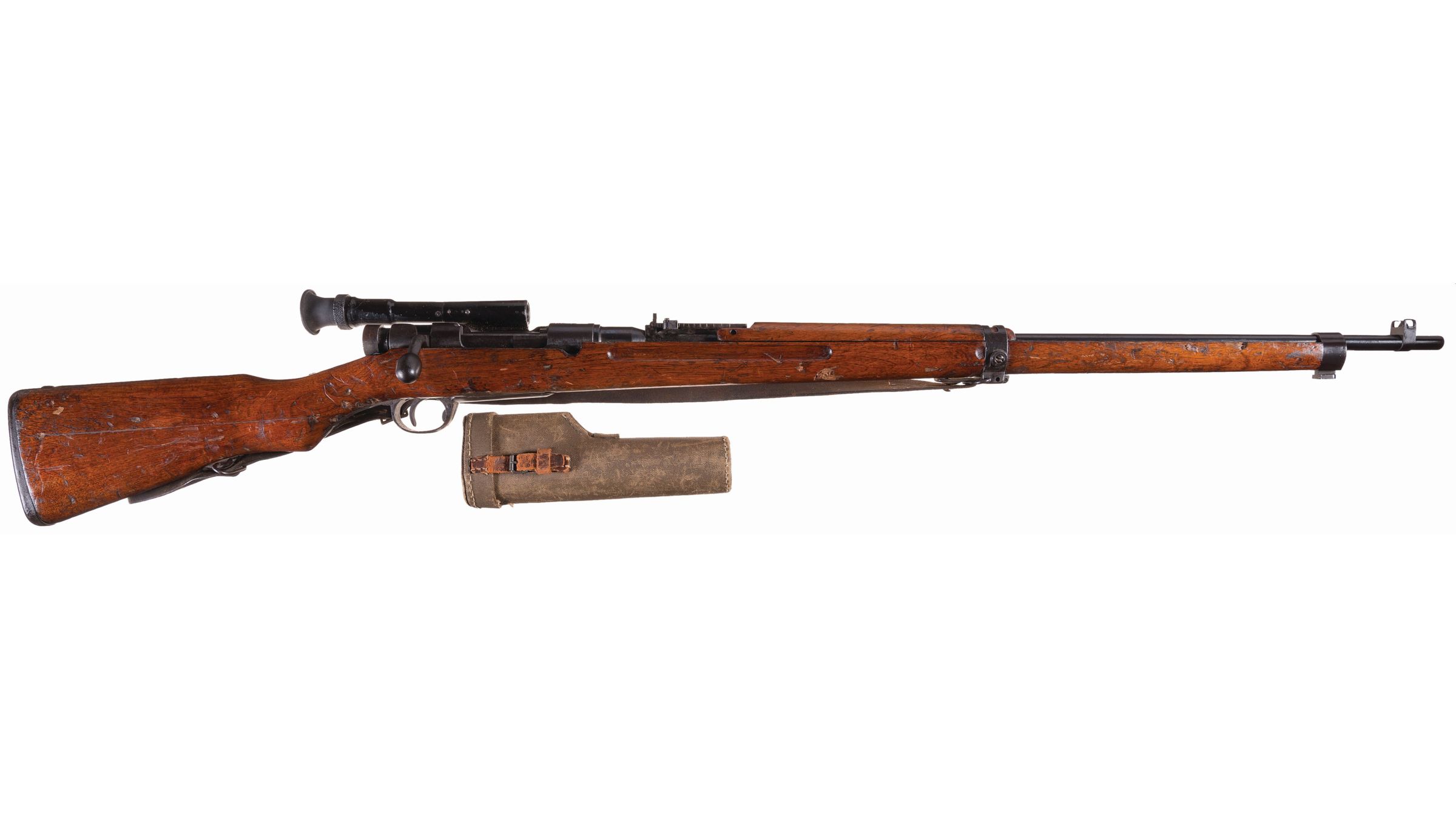 Japanese Nagoya Type 97 Sniper Rifle with Scope and Scope