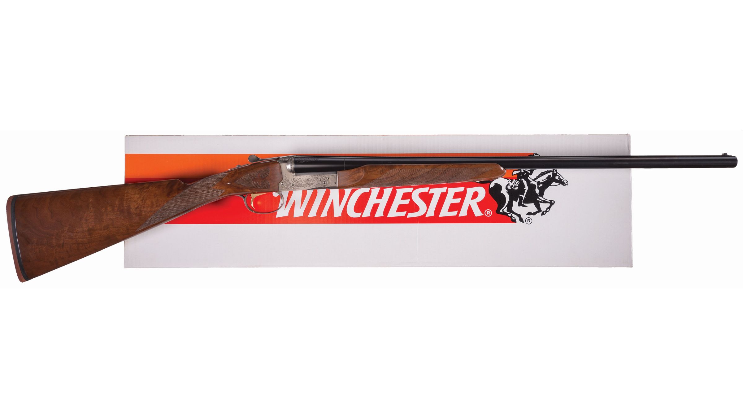 Winchester Golden Quail Edition 20 Gauge Side by Side Shotgun Rock