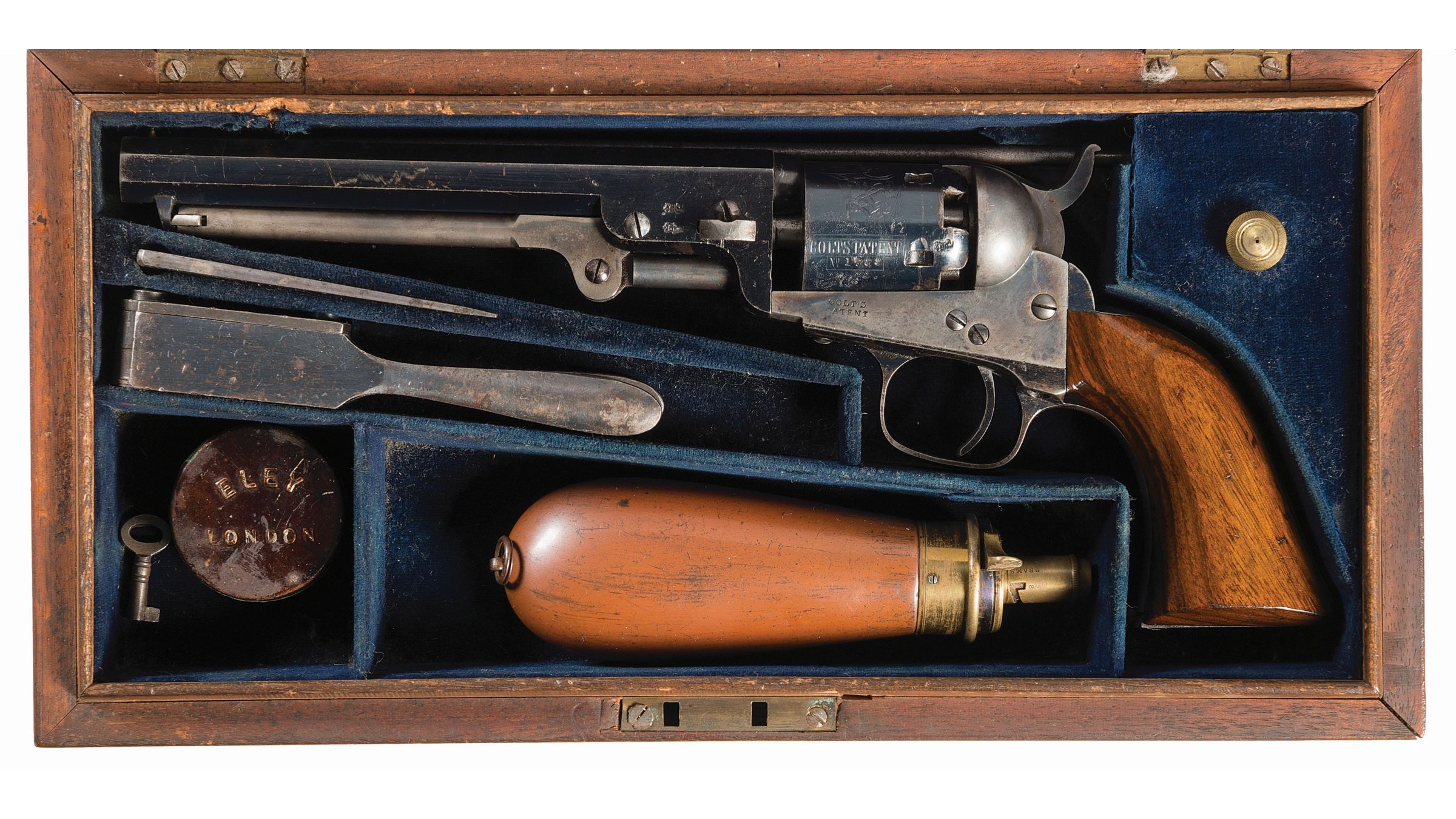 Cased Colt London Model 1849 Pocket Percussion Revolver | Rock Island ...