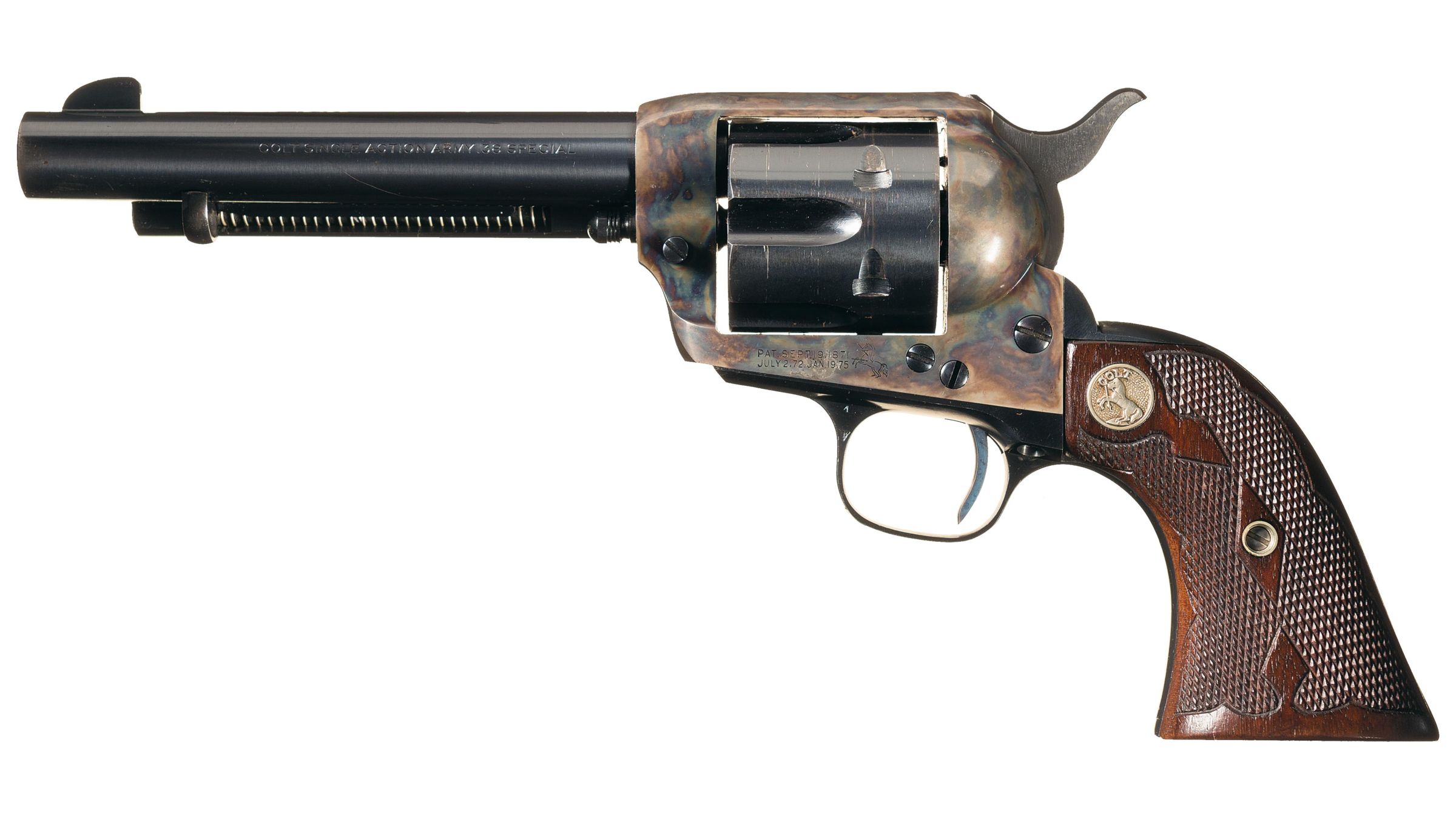 タナカCOLT Single Action Army revolver 1st Ed McGivern's Colt 1st Gen Single Action Army Revolver | Rock