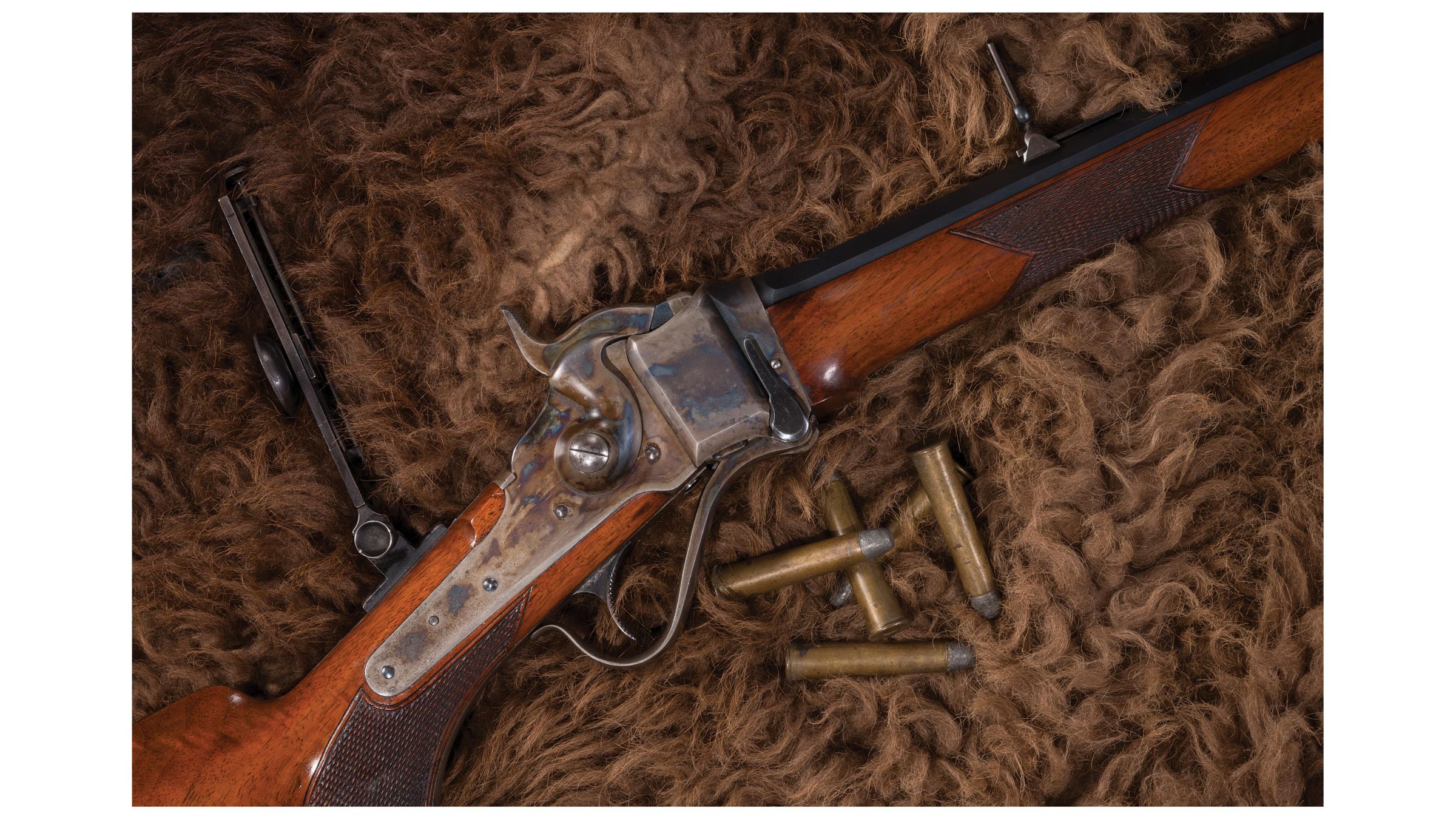 Sharps Model 1874 No. 1 Special Long Range Single Shot Rifle Rock