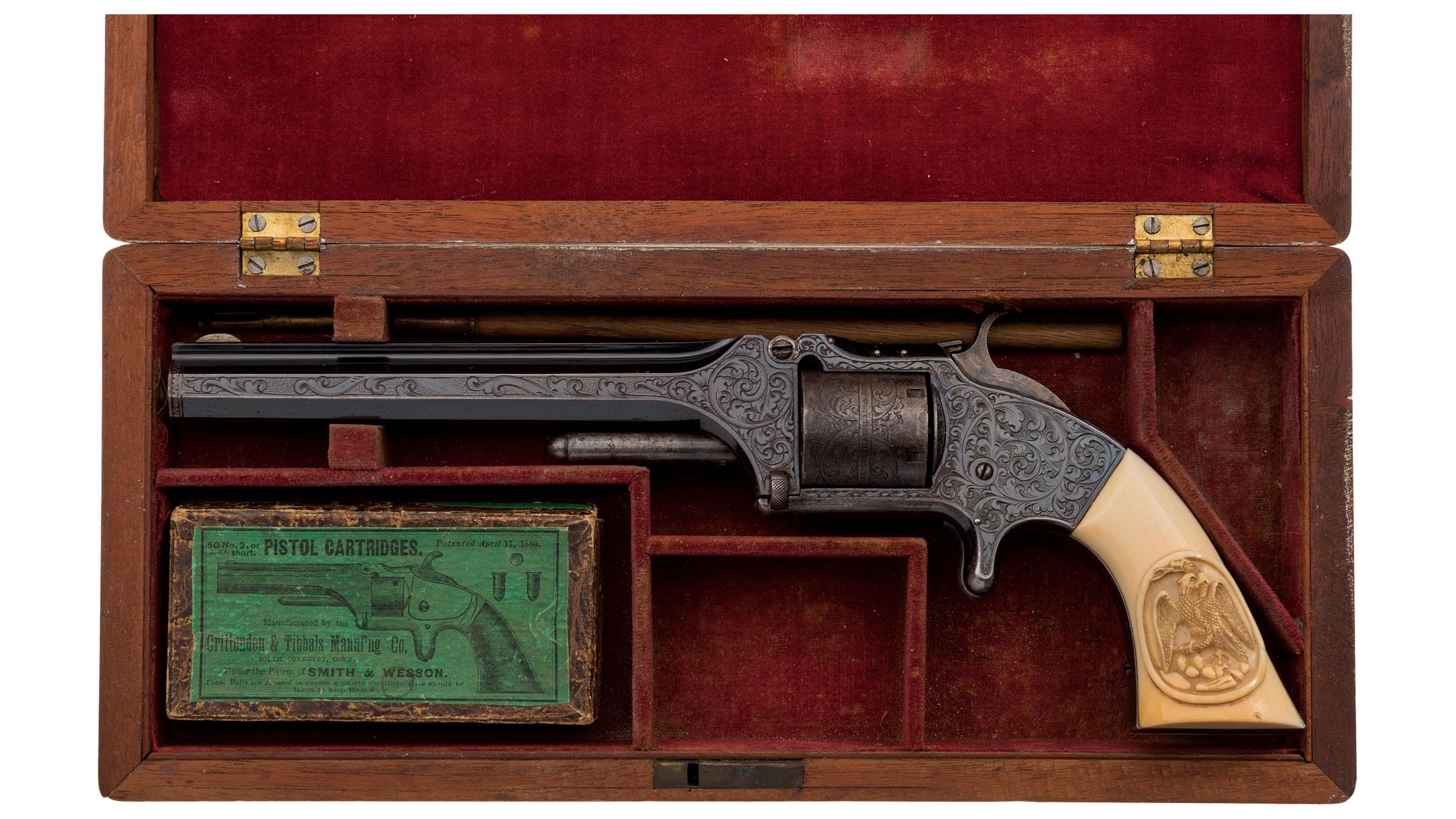 Nimschke New York Engraved S&W Model No. 2 Revolver | Rock Nimschke New York Engraved S&W Model No. 2 Revolver | Rock