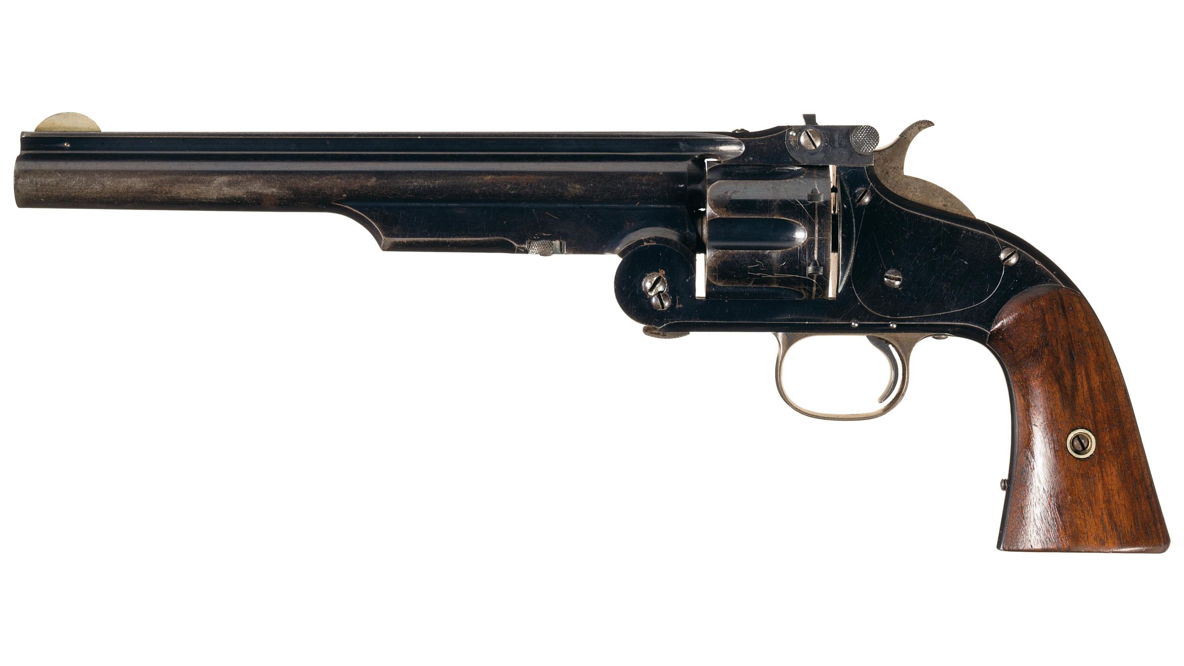 Experimental Smith & Wesson No. 3 Dual Ejection System Revolver 