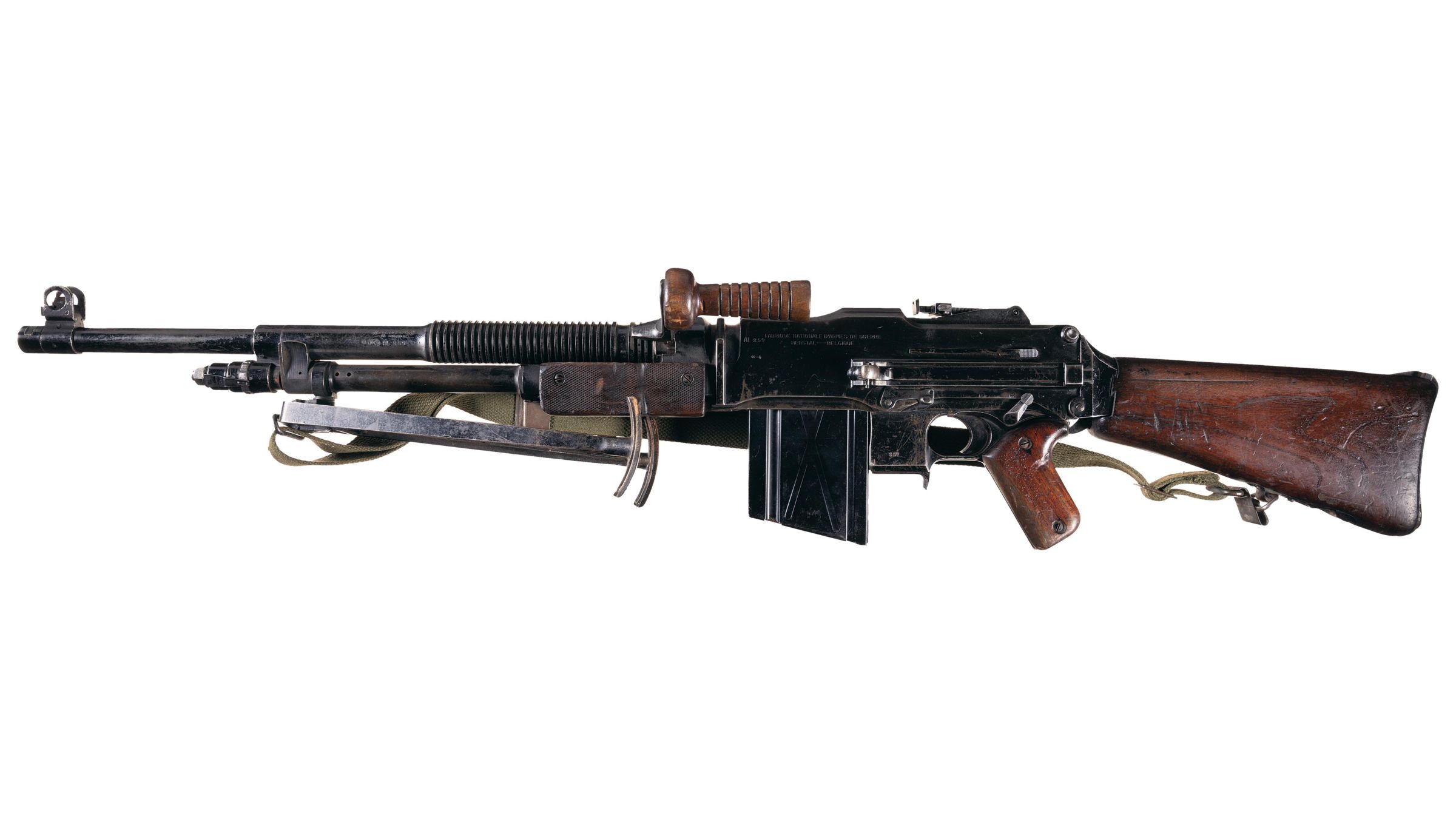 FN Luxembourg Model D Registered Transferrable Machine Gun Rock