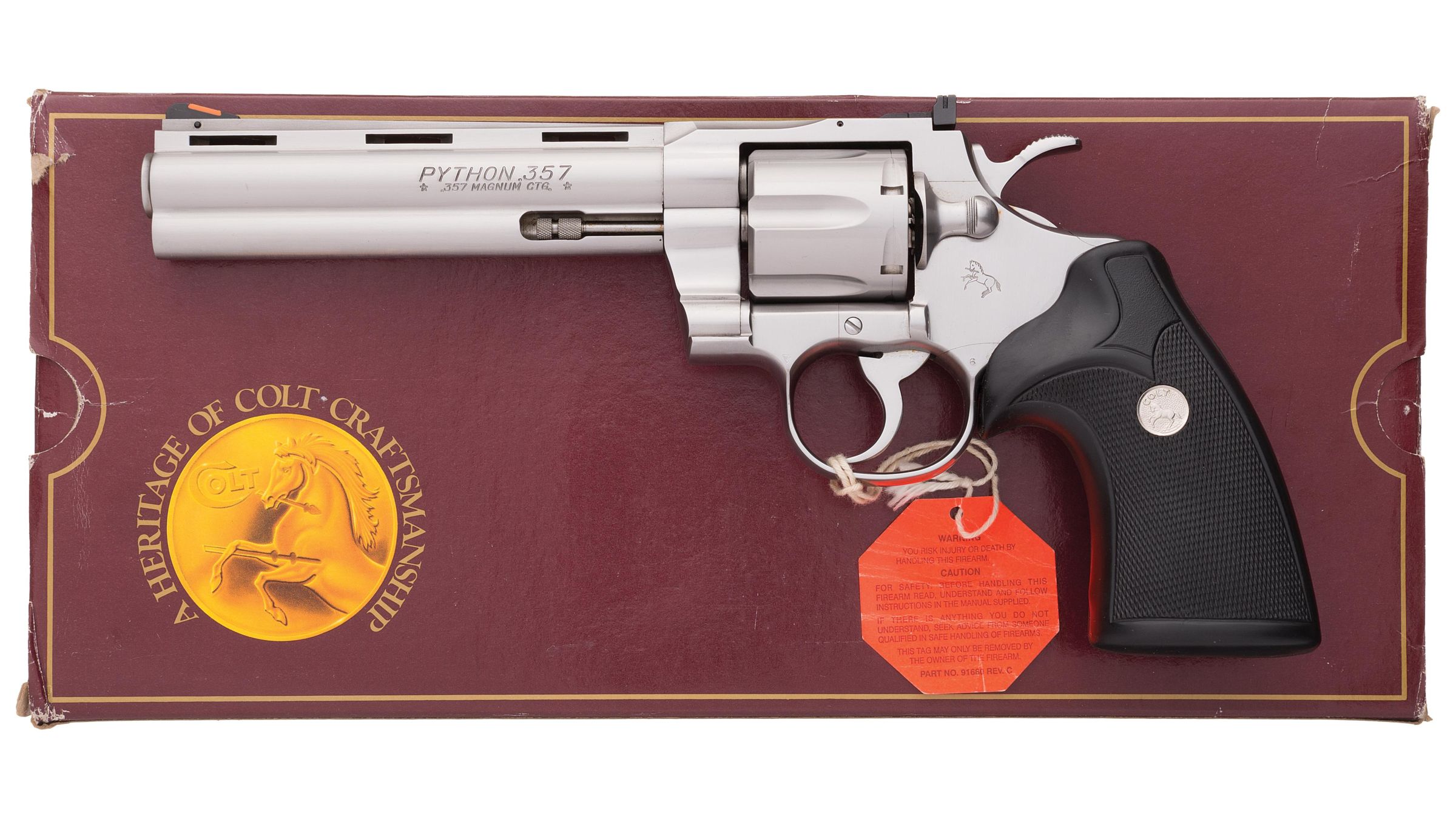 Colt Python Double Action Revolver with Box | Rock Island Auction