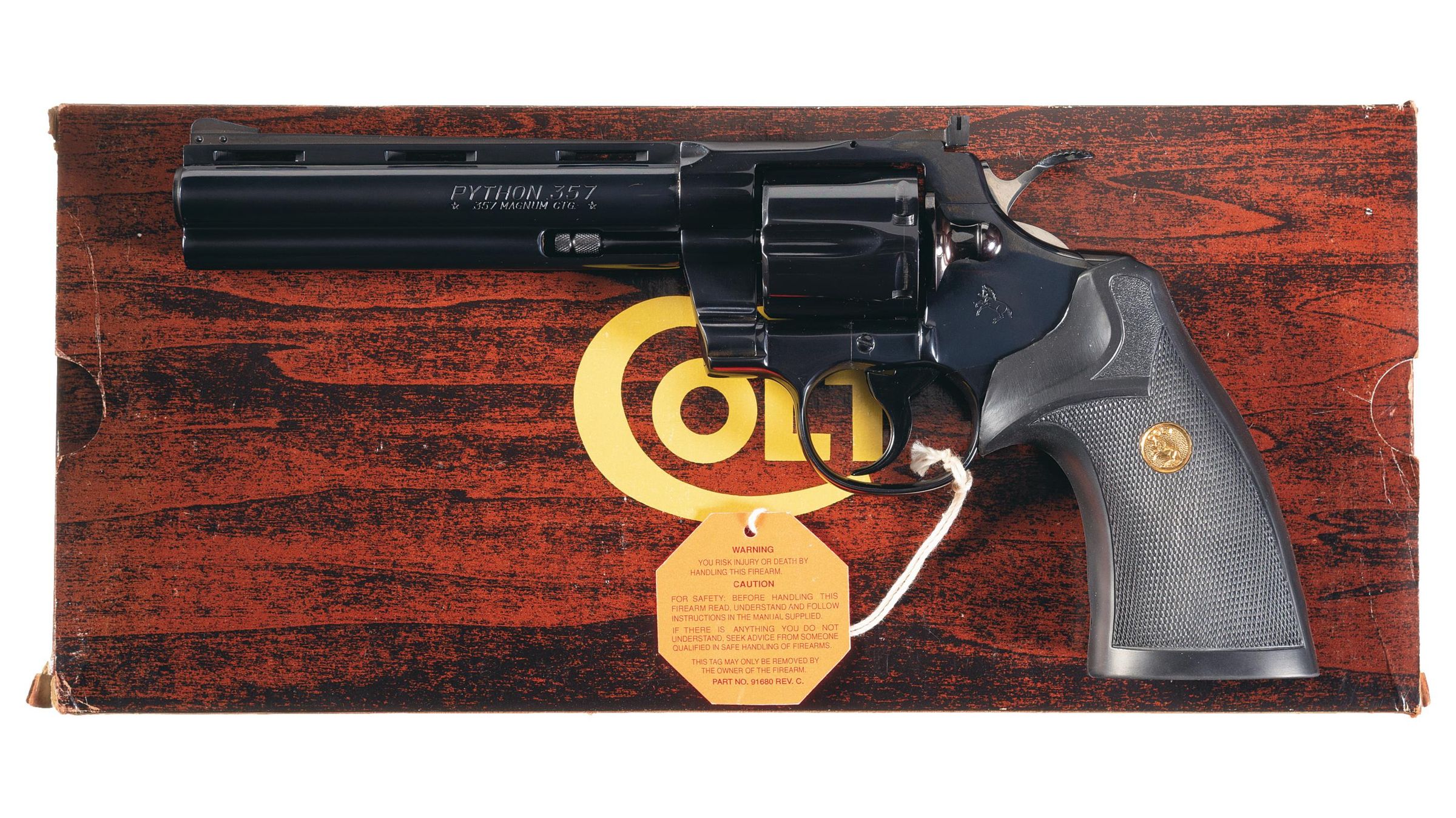 Colt Python Double Action Revolver with Box | Rock Island Auction