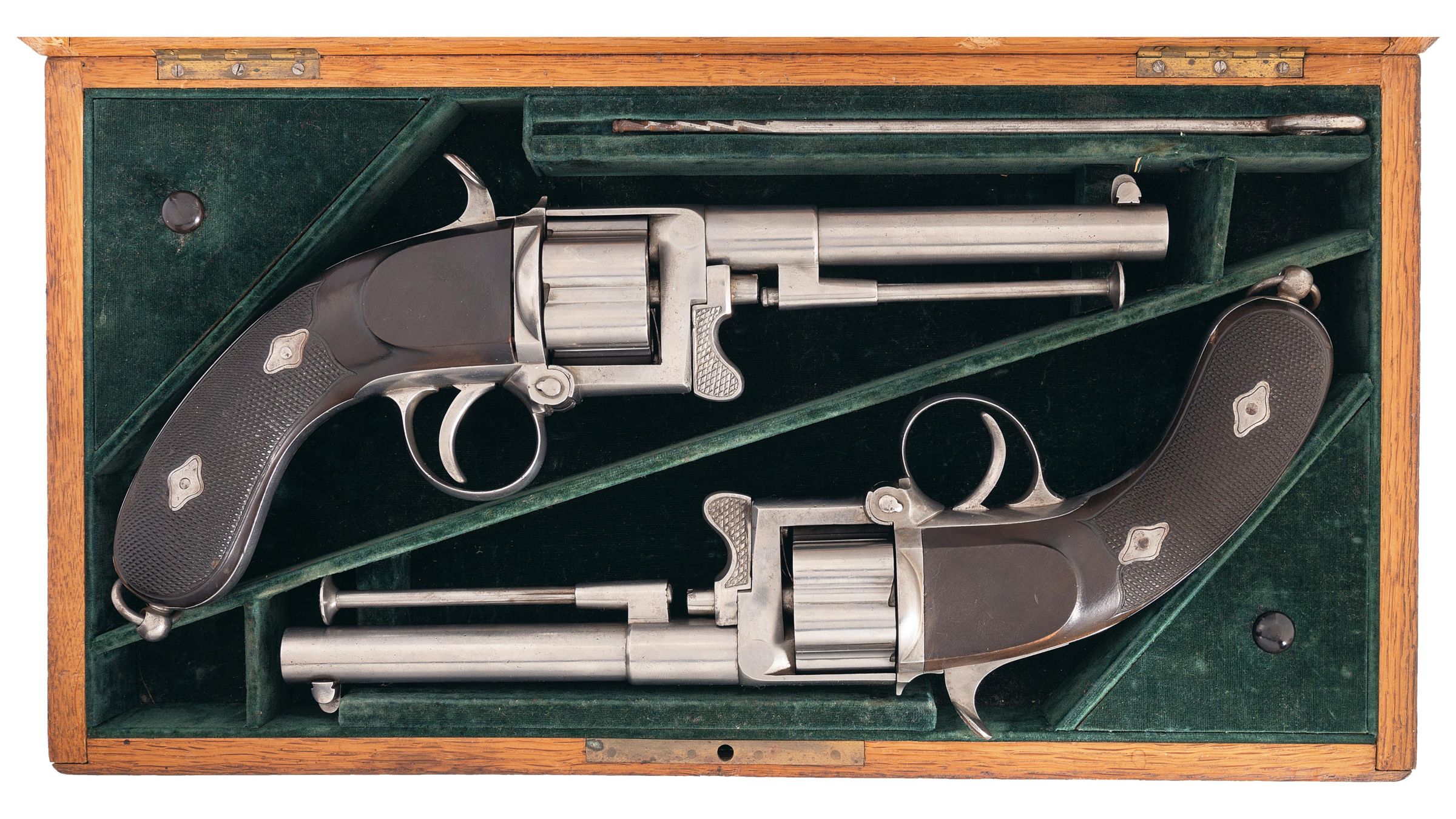 Pair of Devisme a Paris Model 1859 Cartridge Revolvers | Rock Island ...