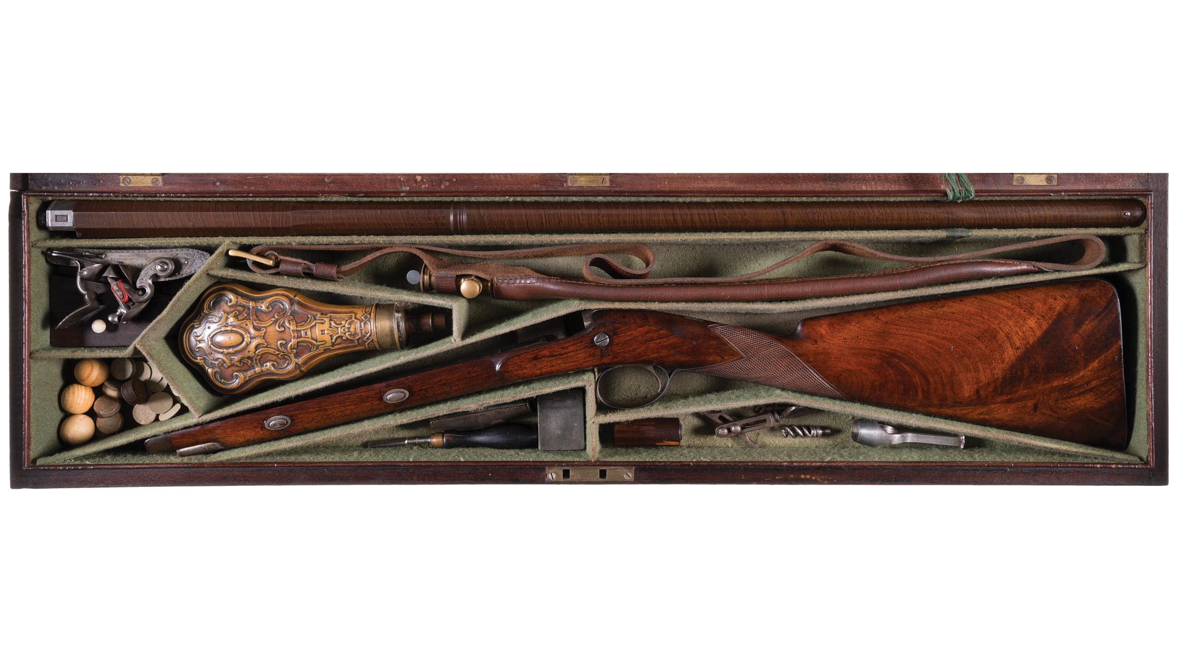 Engraved Manton 14 Bore Single Barrel Flintlock Shotgun | Rock Island ...