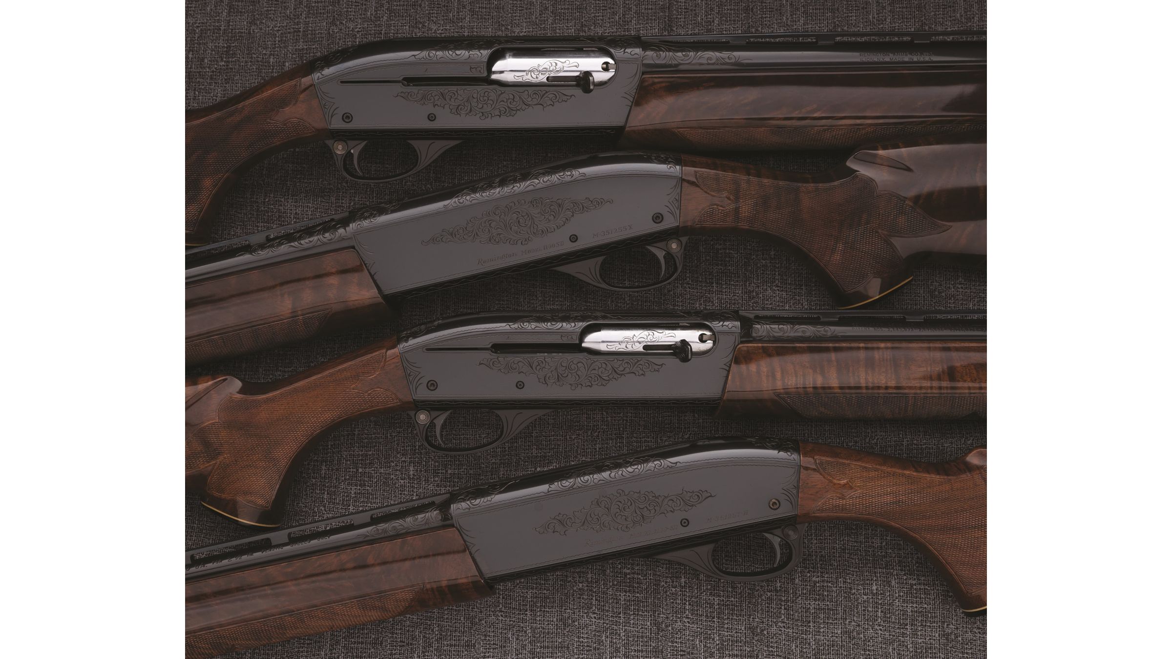 Set Of 4 Remington Custom Shop Model 1100 Sd Shotguns Rock Island Auction