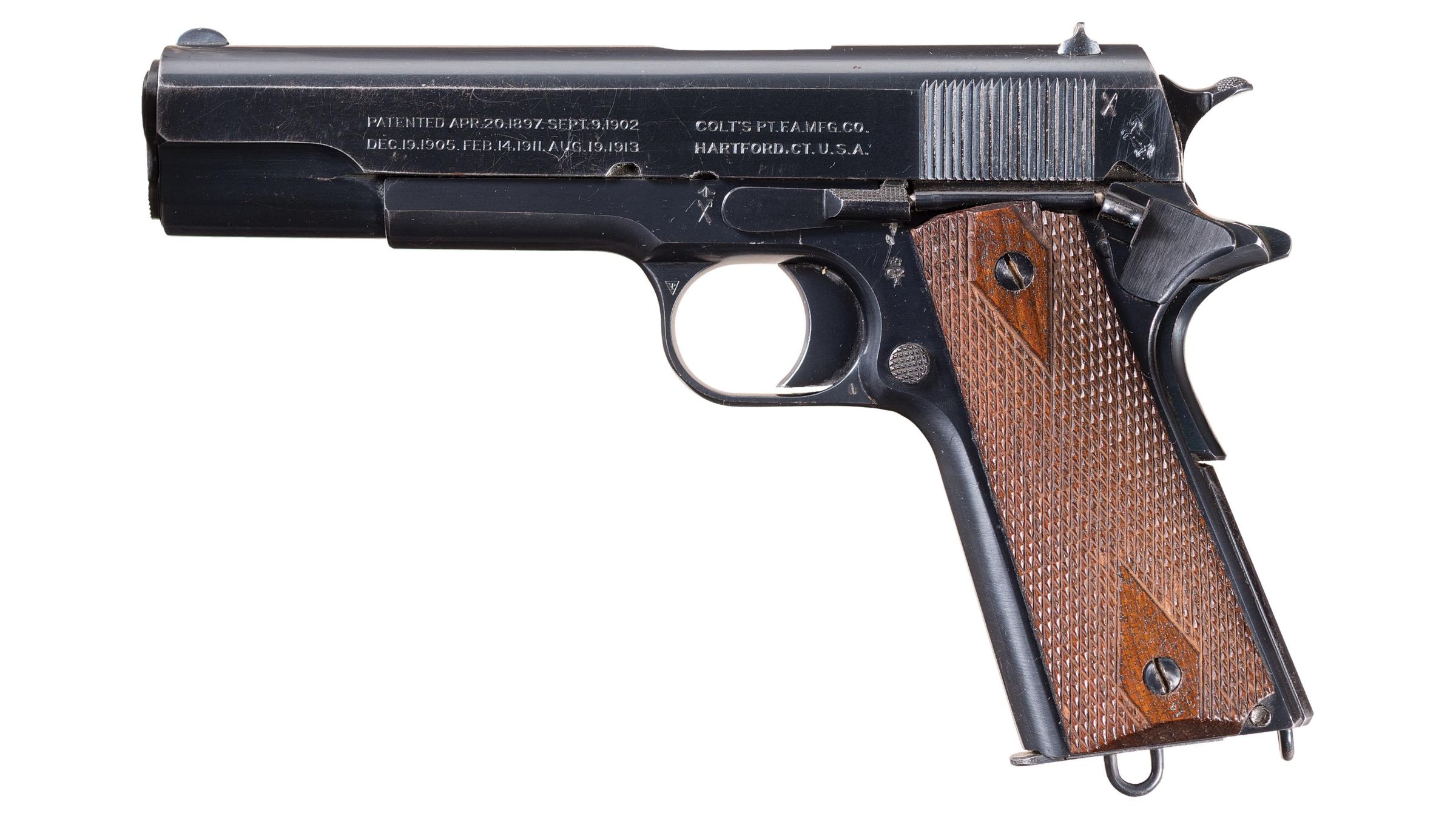 British Contract Colt Government Model Semi Automatic Pistol Rock 5111