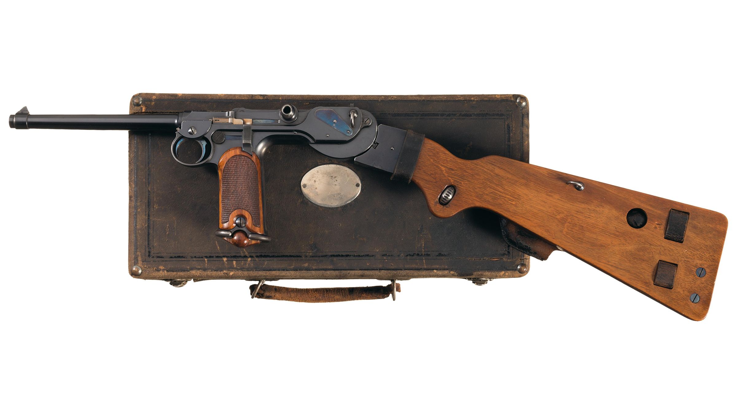 Early Loewe Model 1893 Borchardt Pistol | Rock Island Auction