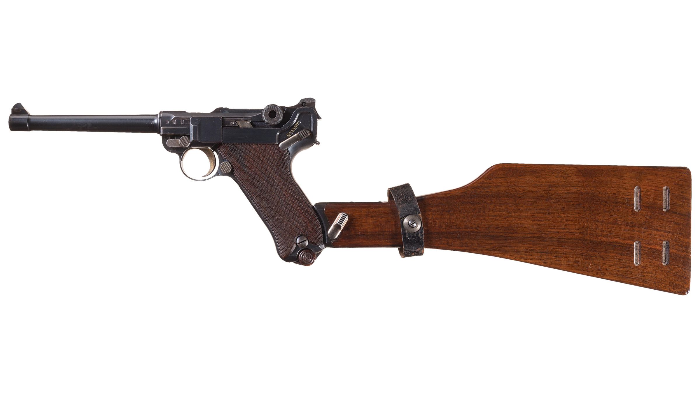 DWM Navy Luger Pistol with Stock | Rock Island Auction