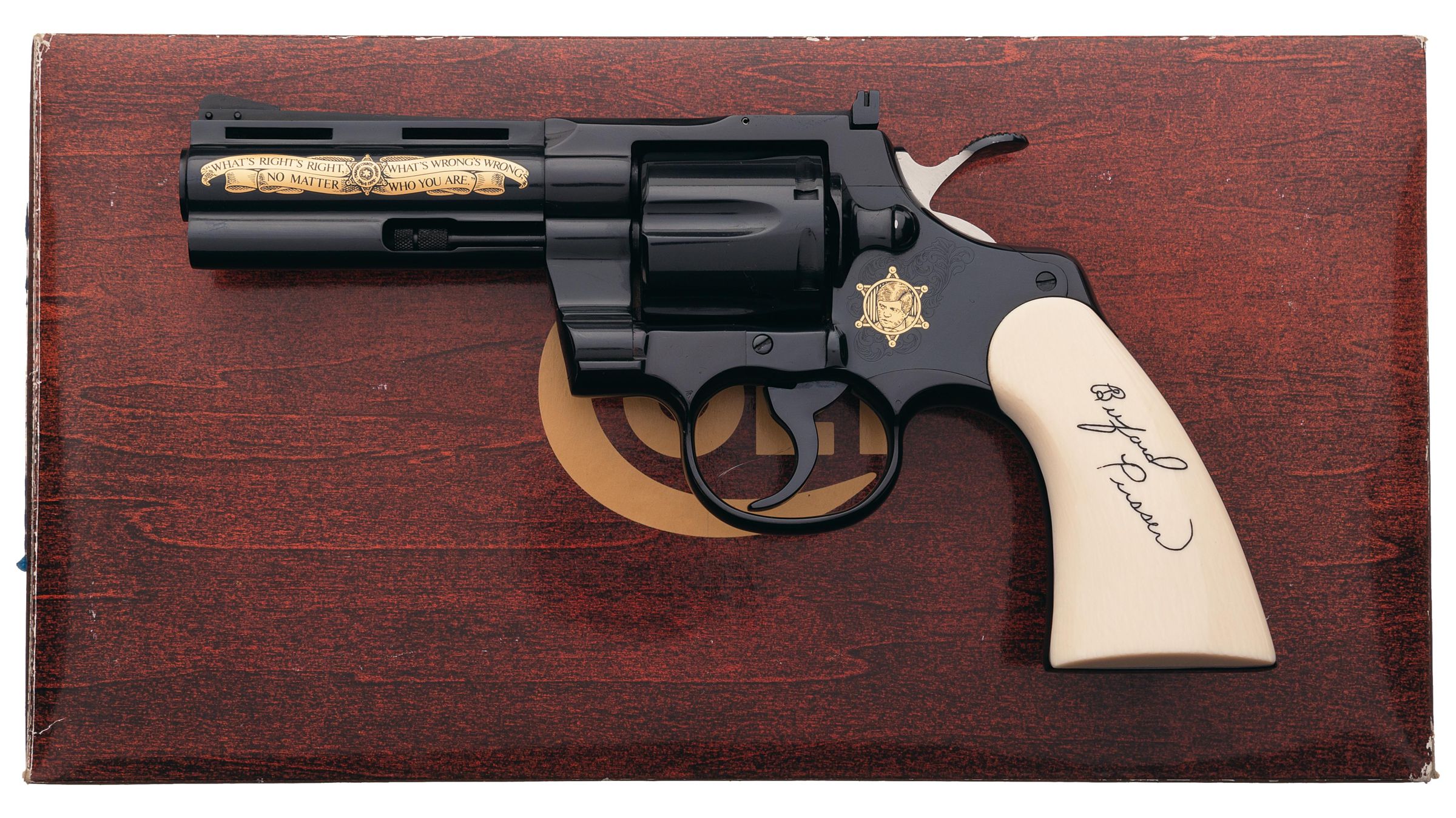 Colt Python Buford Pusser Special Edition Revolver | Rock Island Auction