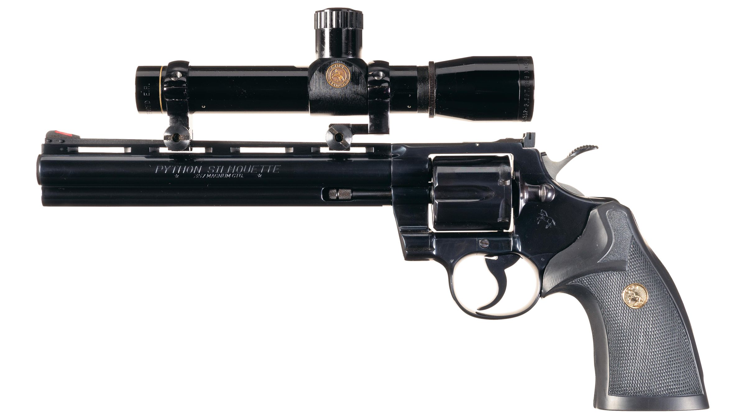 Colt Python Silhouette Revolver with Scope and Case | Rock Island Auction