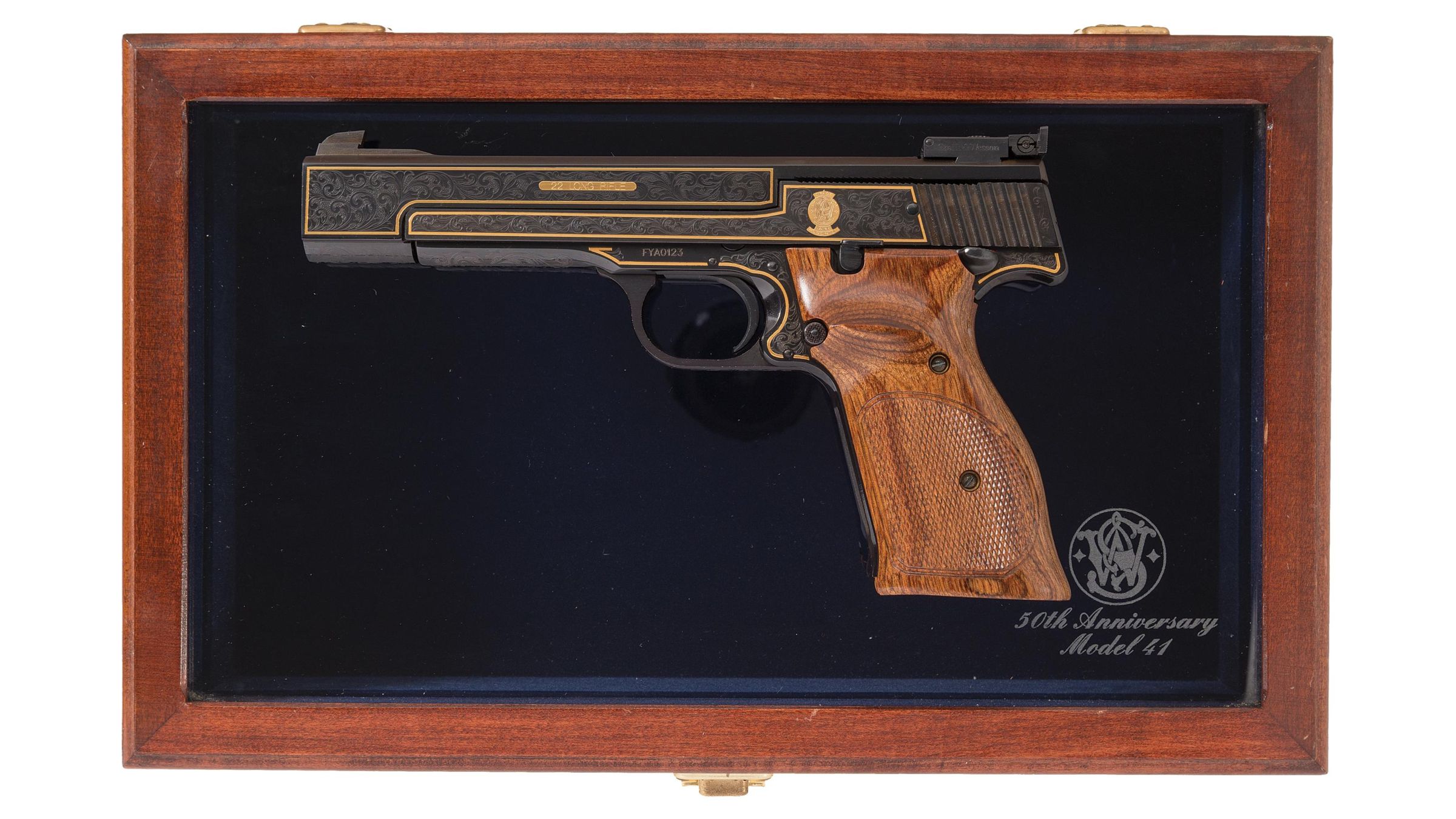 Smith & Wesson Model 41 50th Anniversary Commemorative Pistol | Rock ...