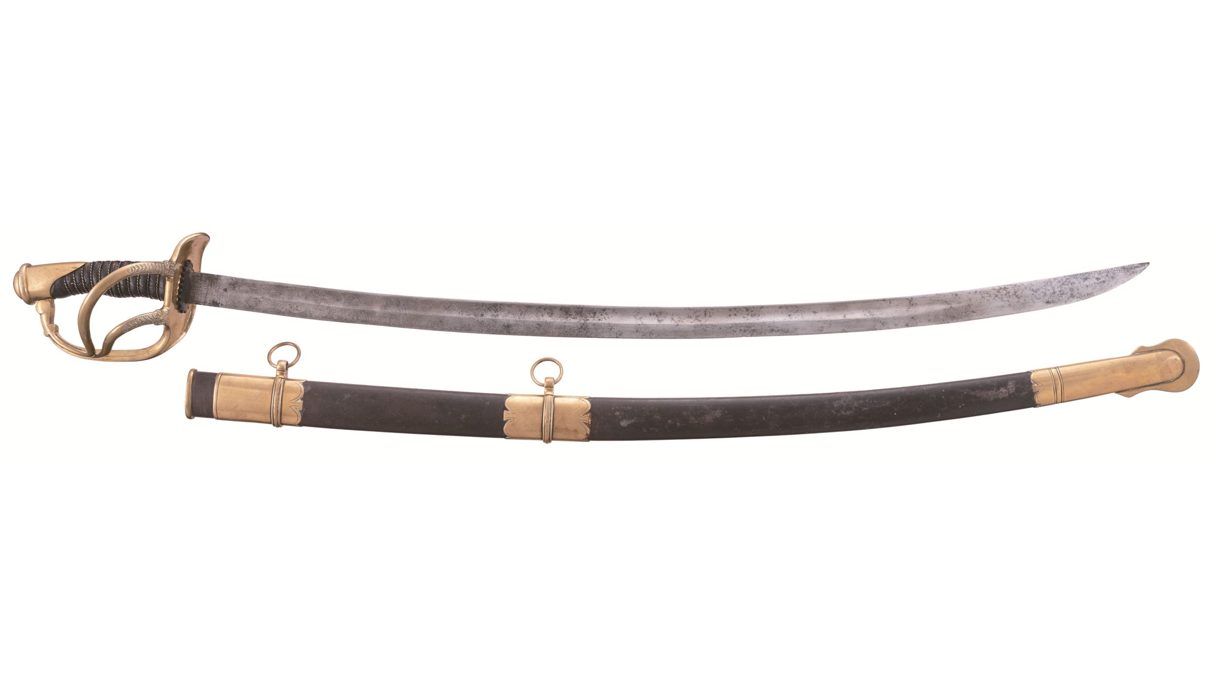 Dr. Sykes' Confederate Leech & Rigdon Cavalry Officer's Saber | Rock ...