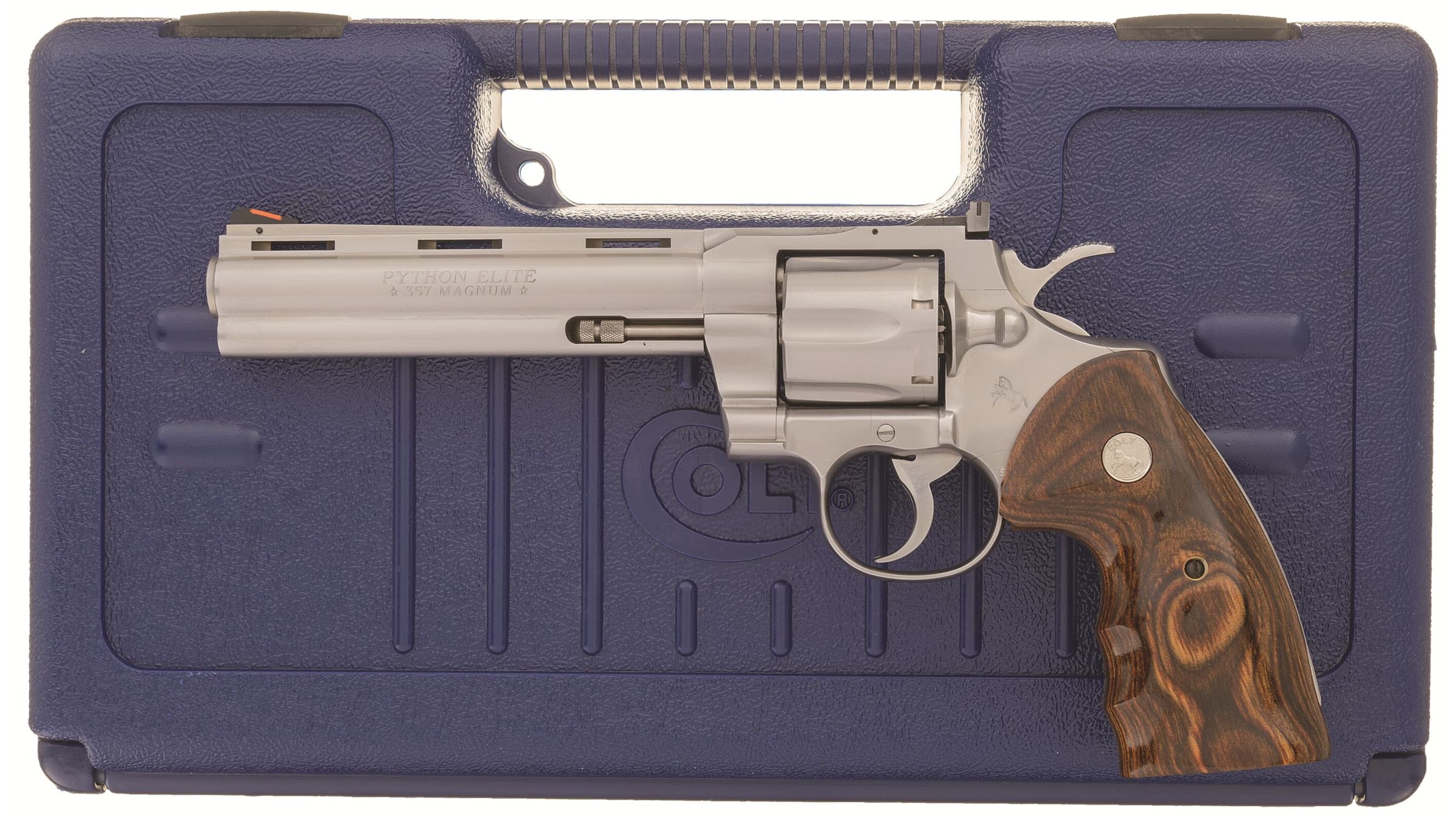 Colt Python Elite Double Action Revolver with Case | Rock Island Auction