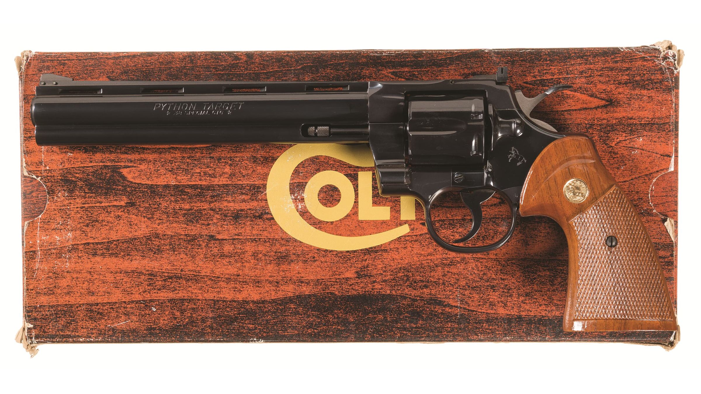 Colt Python Target Double Action Revolver with Box | Rock Island Auction