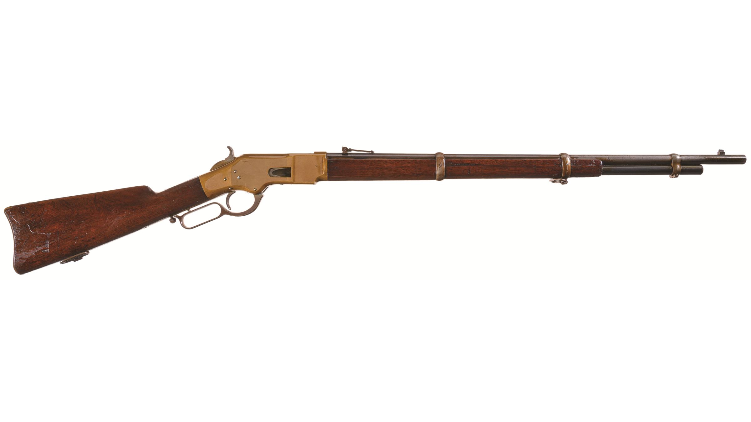 まっち Winchester Model 1866 Lever Action Musket | Rock Island Auction