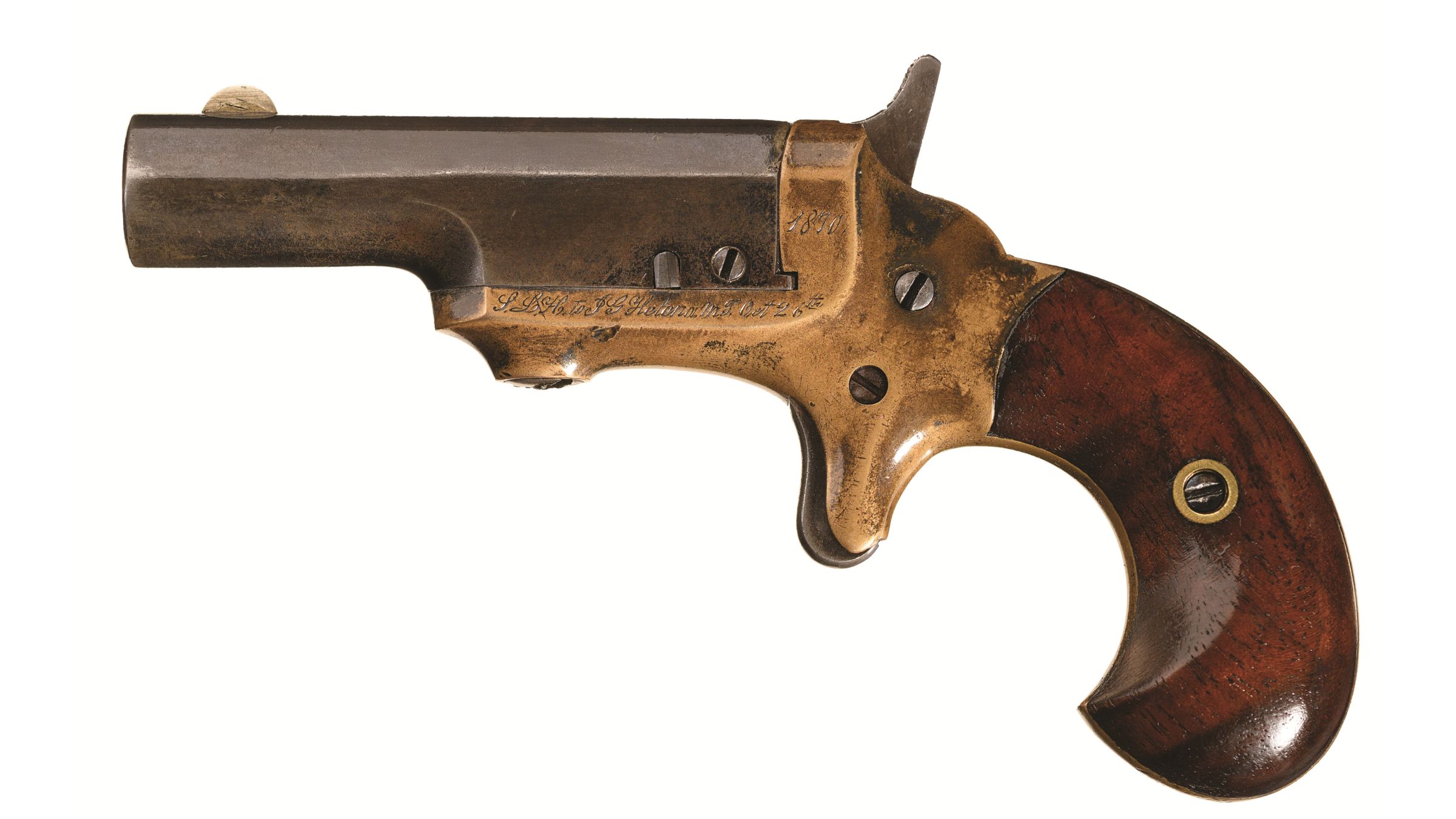 Gun holster for American Derringer LM-5 