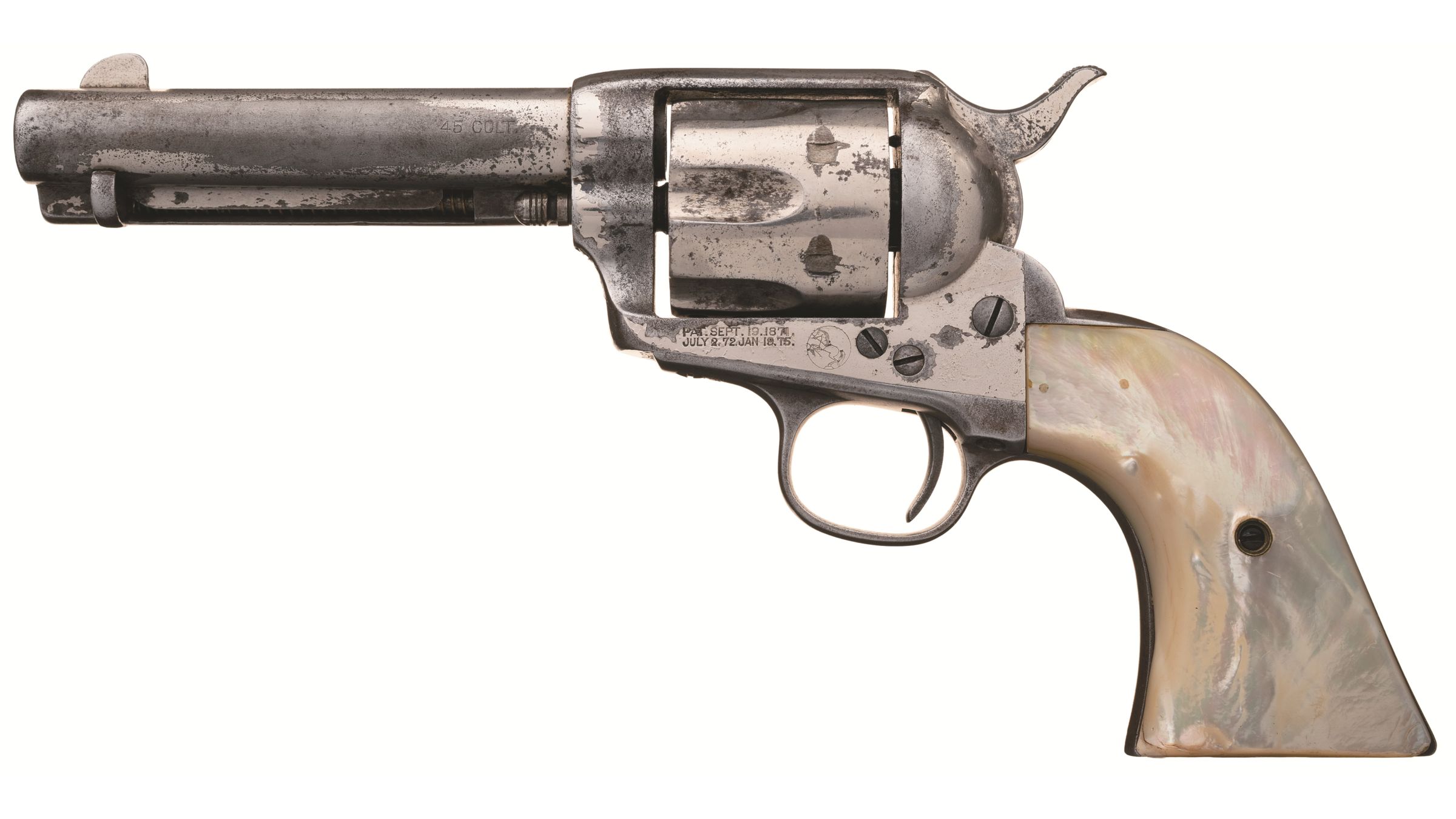 Colt Black Powder Frame Single Action Army Revolver | Rock Island Auction