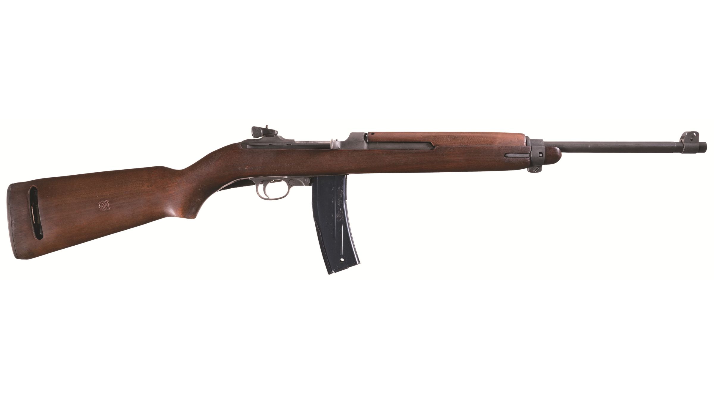 U.s. Winchester M1 Carbine With Extra Magazines 