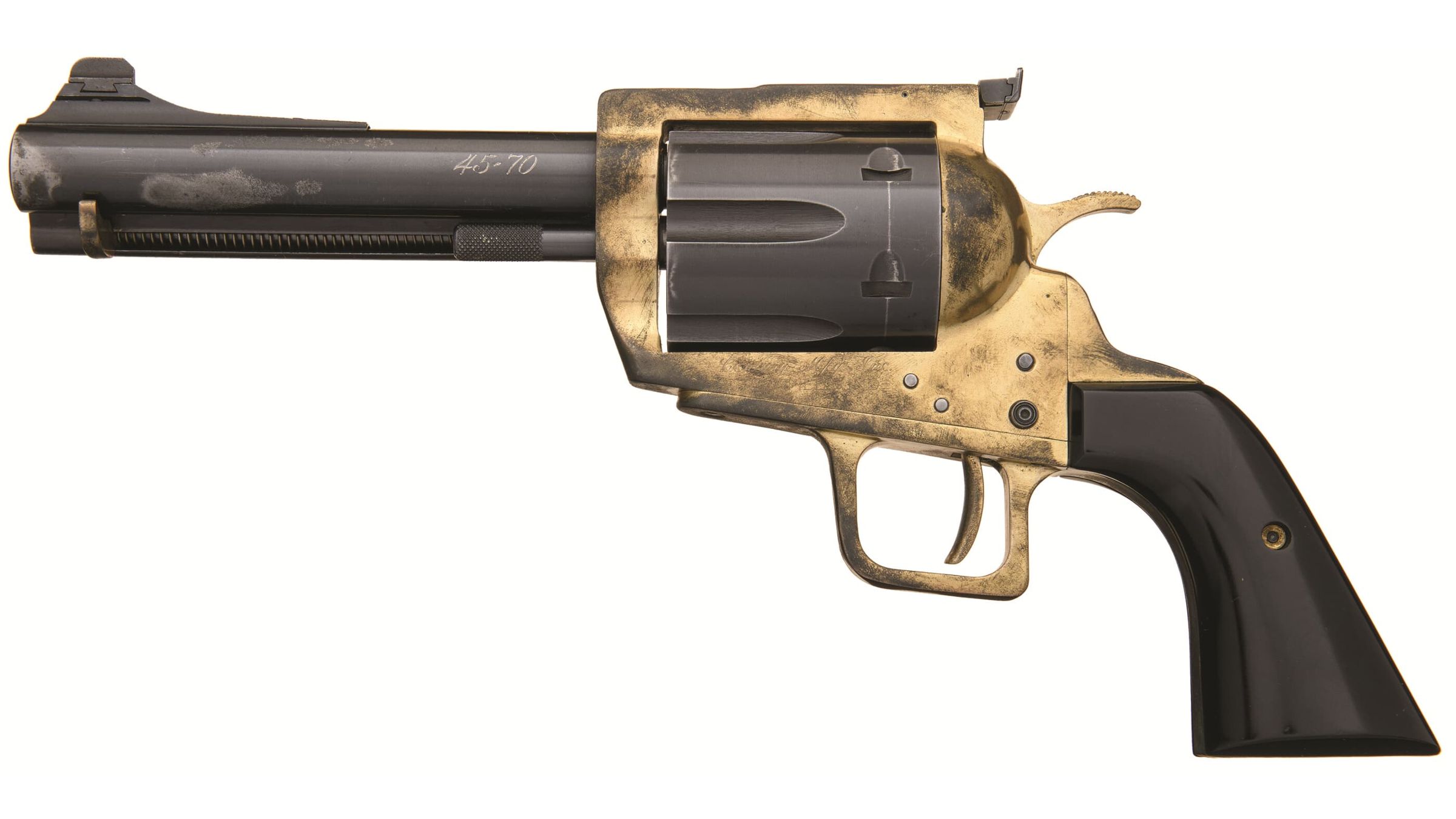 Century Mfg. Inc. Model 100 .45-70 Revolver with Holster Rig