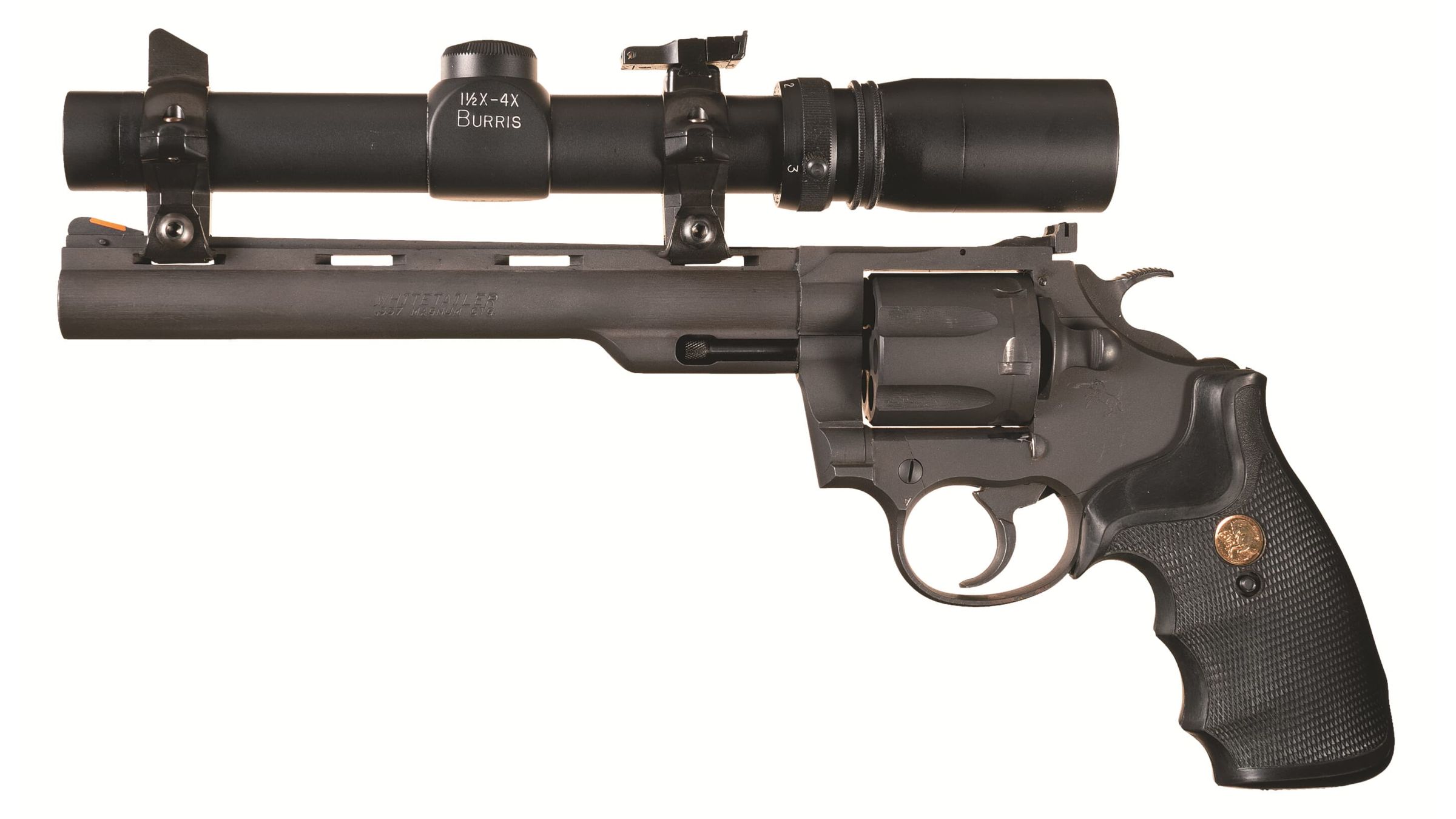 Colt Whitetailer Double Action Revolver with Scope and Case Rock