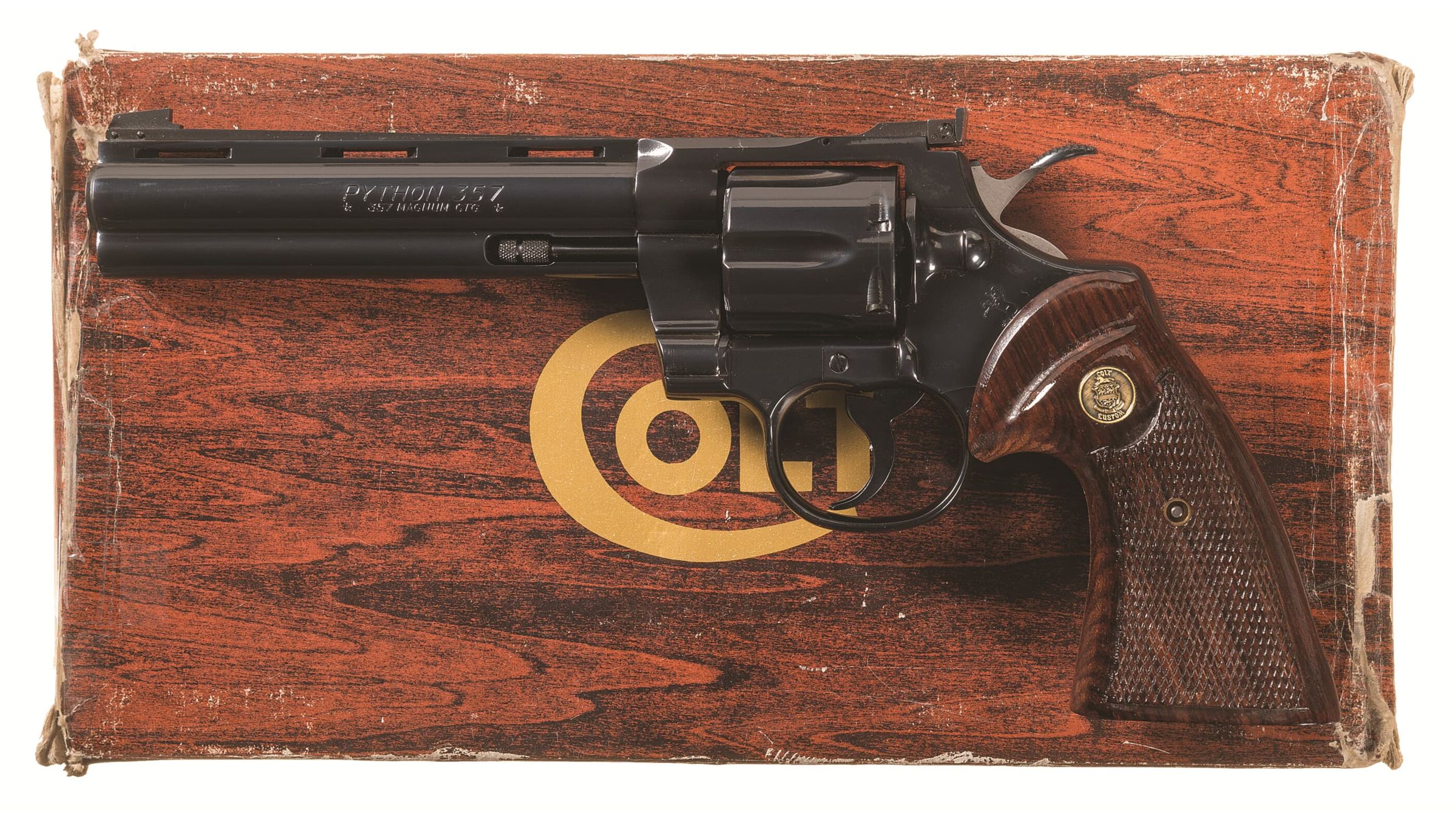 Colt Python Double Action Revolver with Box | Rock Island Auction