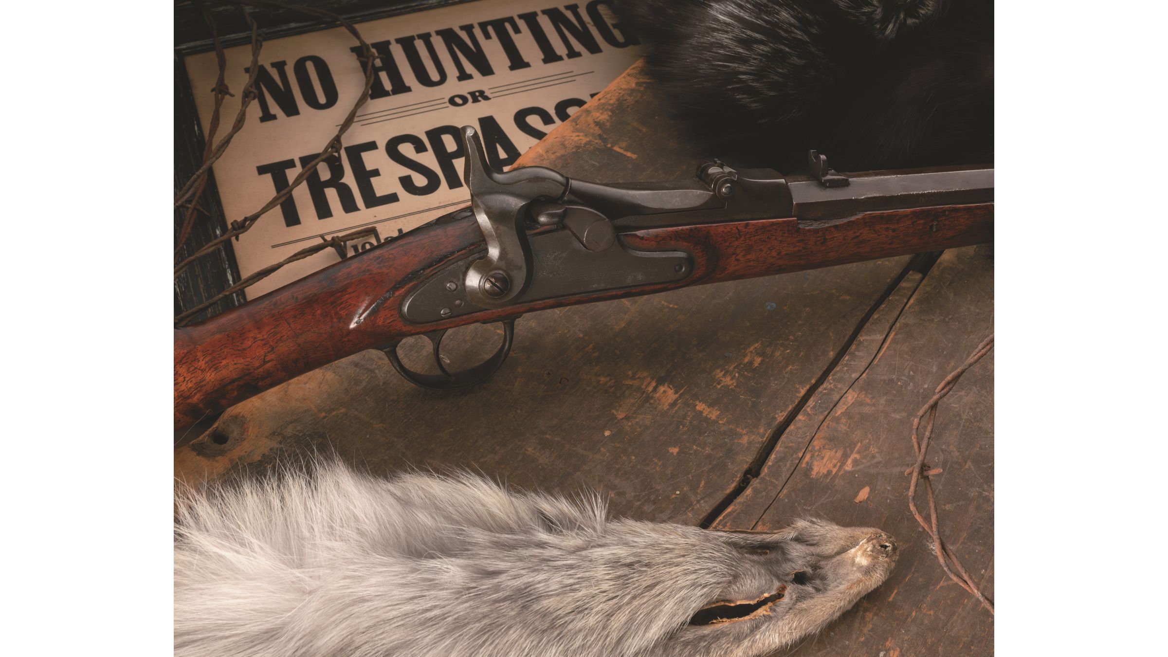U.S. Springfield Model 1873 Trapdoor Sporting Rifle | Rock