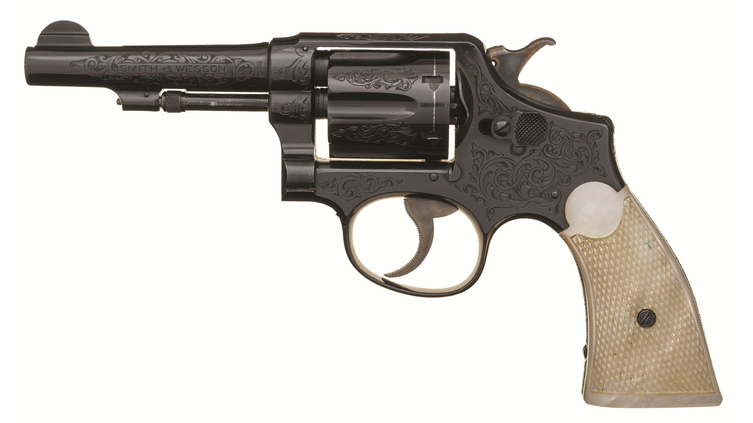Factory Engraved S&W .38 M&P Model of 1905 4th Change