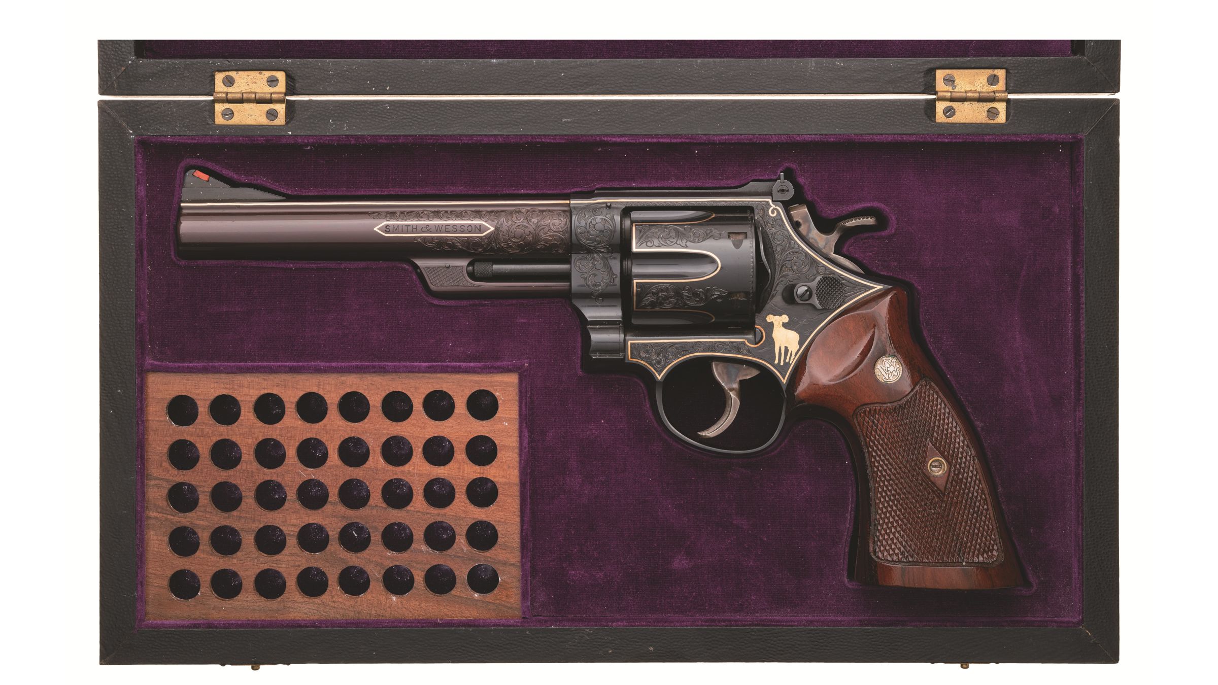 と*る様 SMITH MARRYAT MR8 彫金 Engraving Hoku Smith & Wesson 629 Engraved - Z52808 - Simpson Ltd