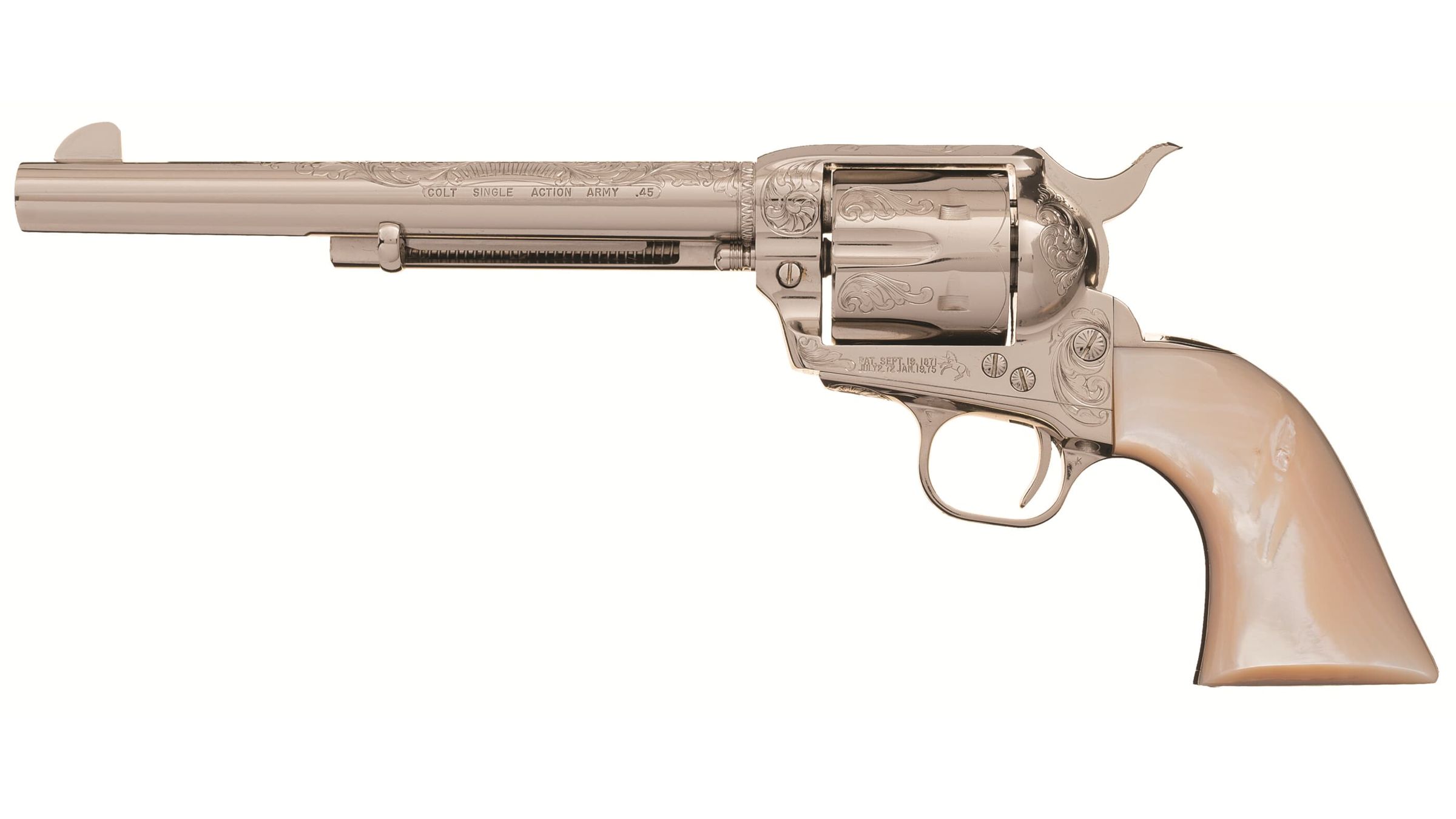Ken Hurst Engraved Colt Third Generation Single Action Army | Rock ...