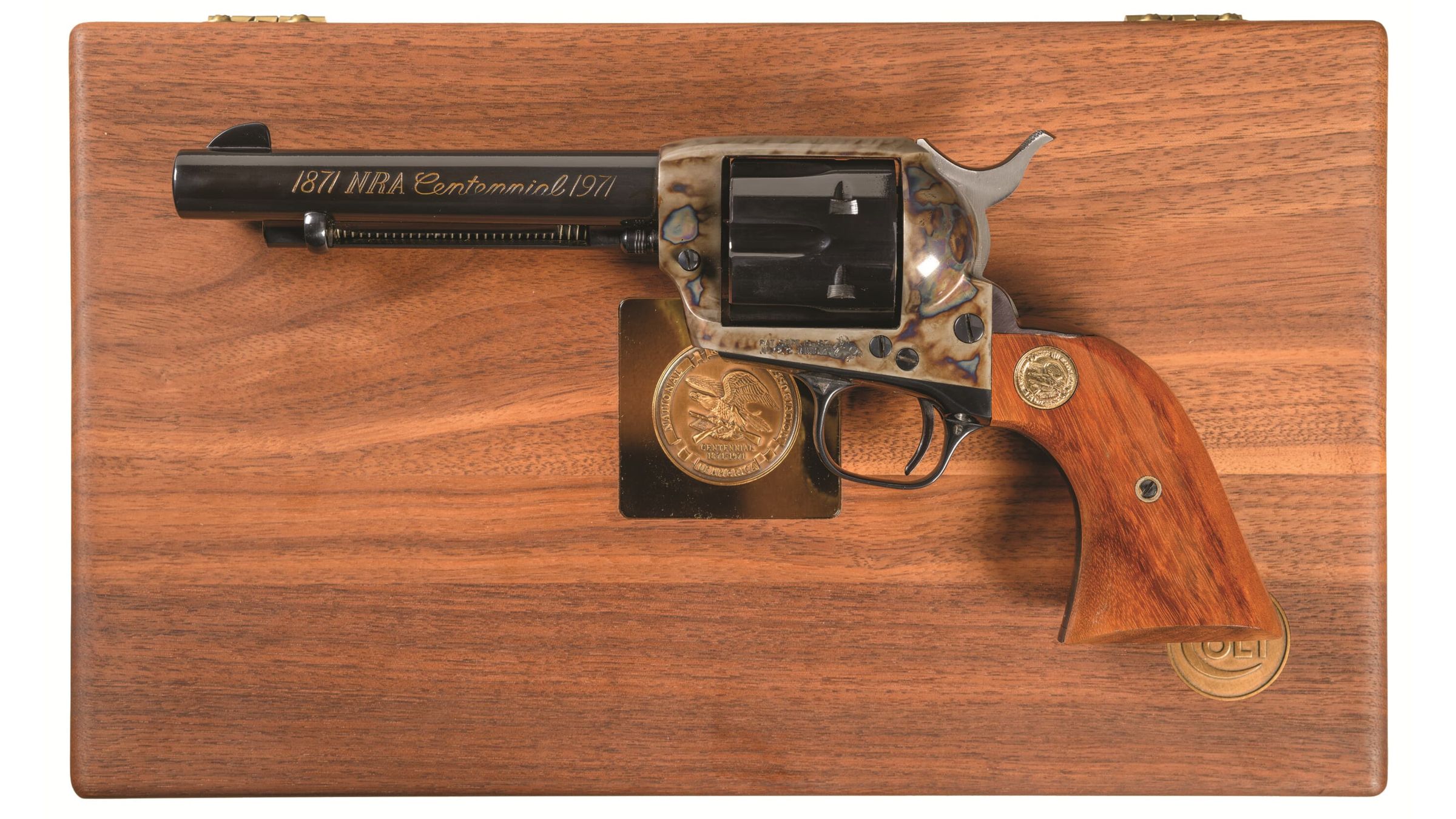 Cased Colt NRA Centennial Single Action Army Revolver | Rock Island Auction