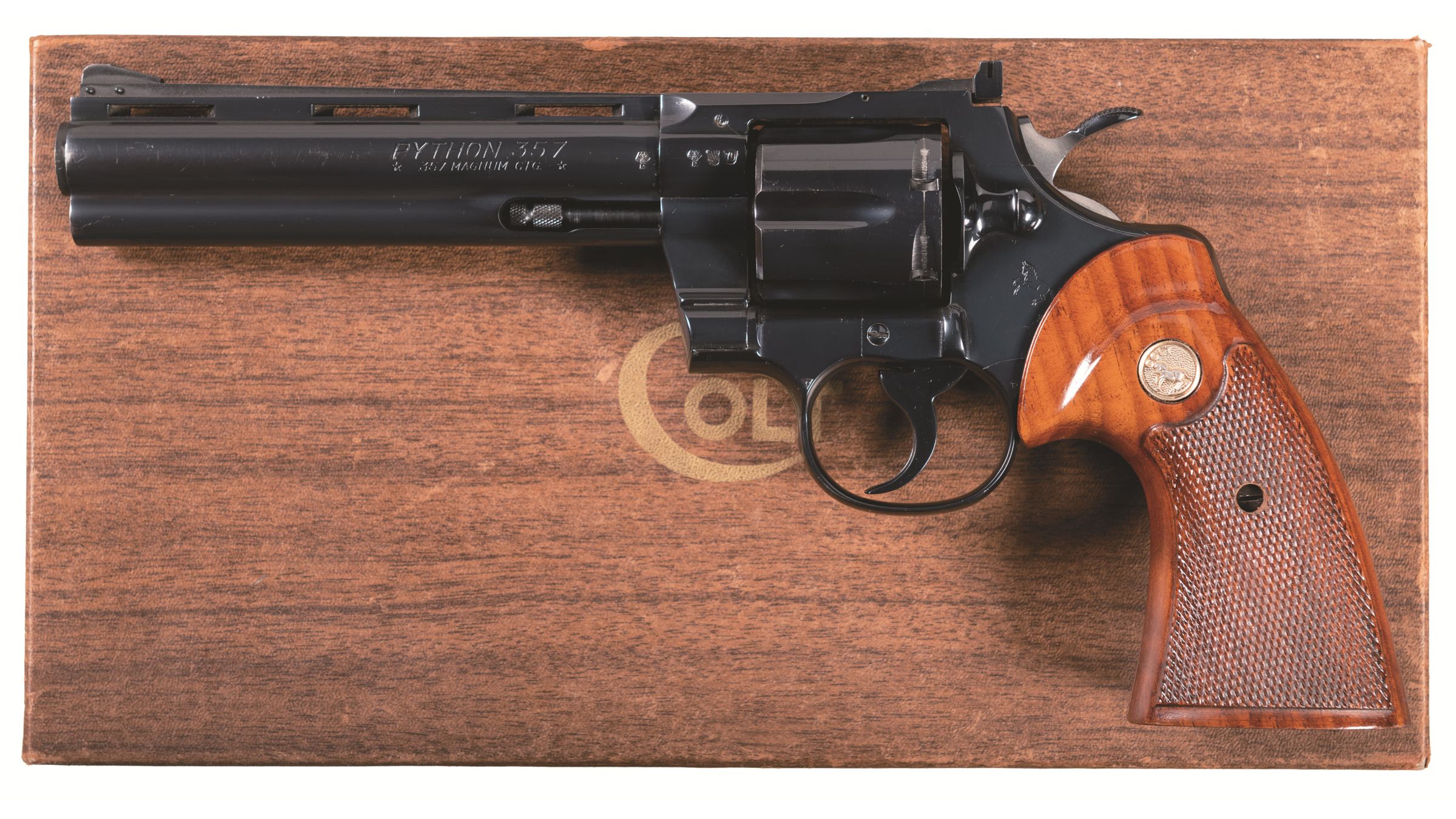 Colt Python Double Action Revolver with Box | Rock Island Auction