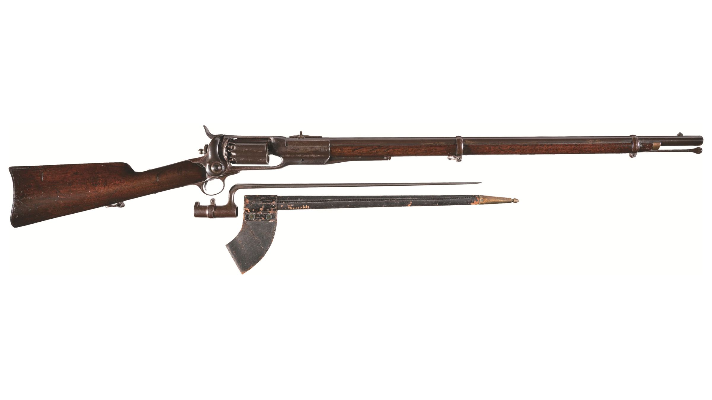 U.S. Colt Model 1855 Military Revolving Rifle | Rock Island Auction