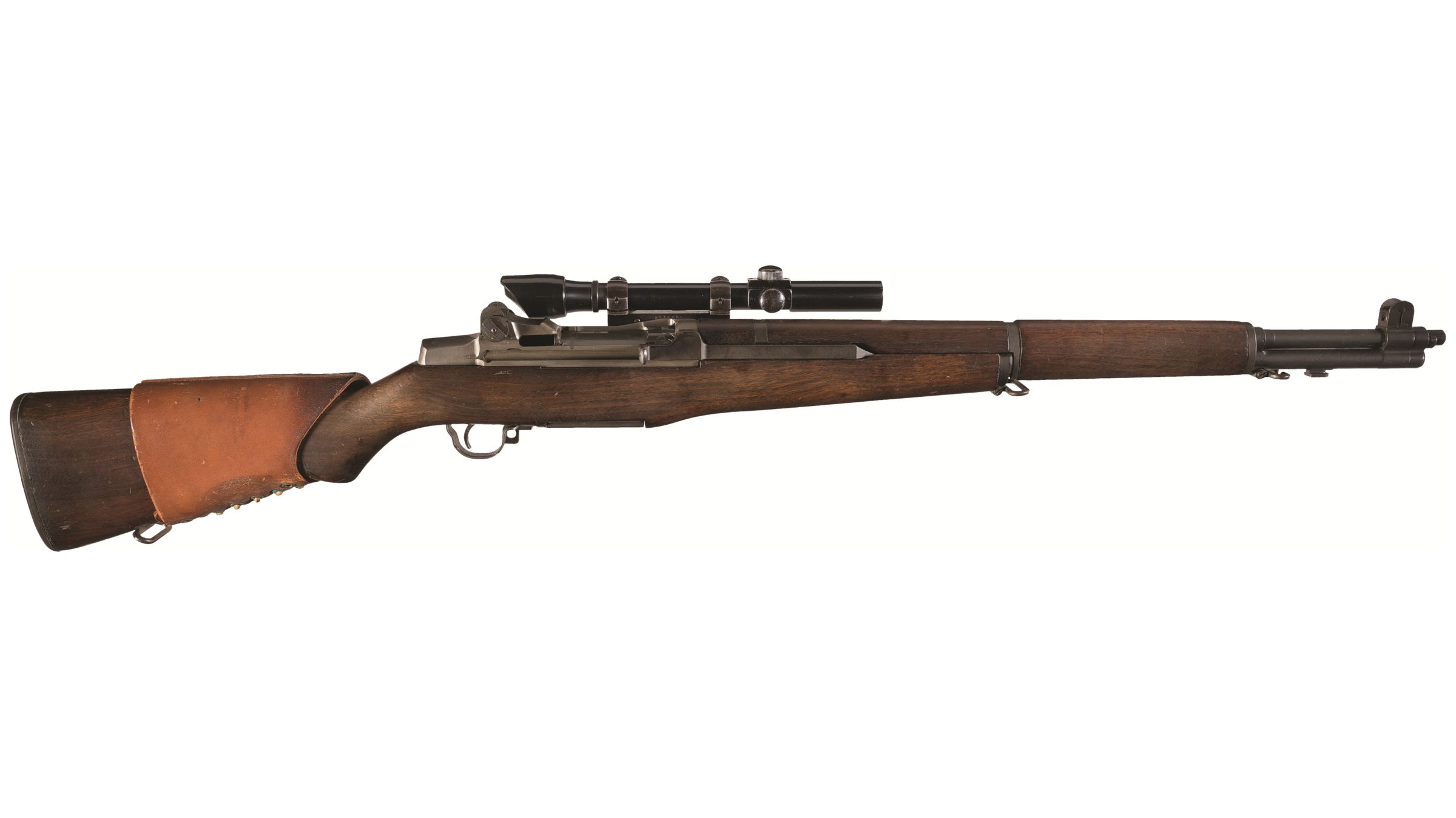 U.S. Springfield M1C Garand Sniper Rifle with Scope Rock Island Auction