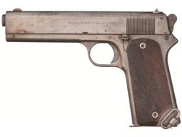 Lot 464: Prototype US Colt Military Model 1905 Semi-Automatic Pistol
