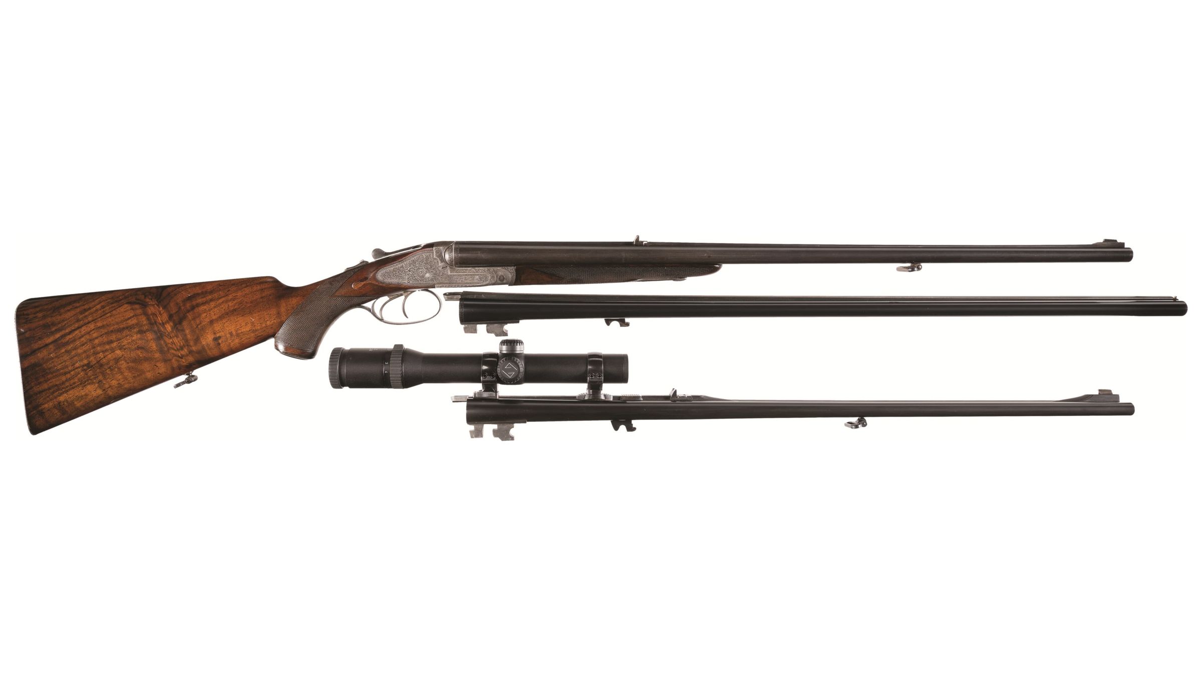 J. Rigby & Co. 450/400 BPE Double Rifle with Extra Barrels | Rock ...