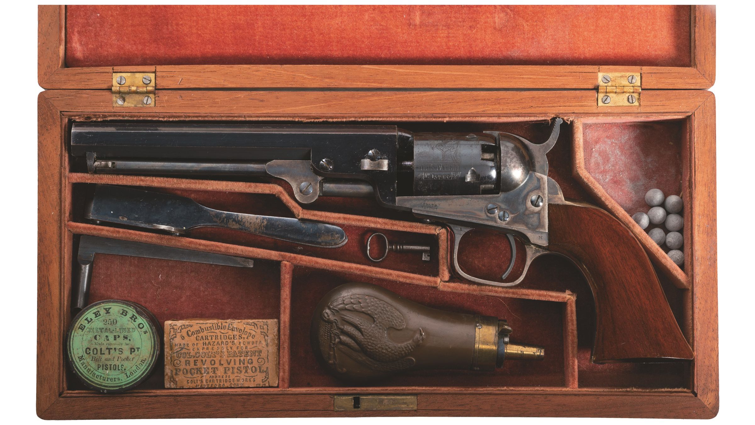 Colt Model 1849 Pocket Percussion Revolver | Rock Island Auction