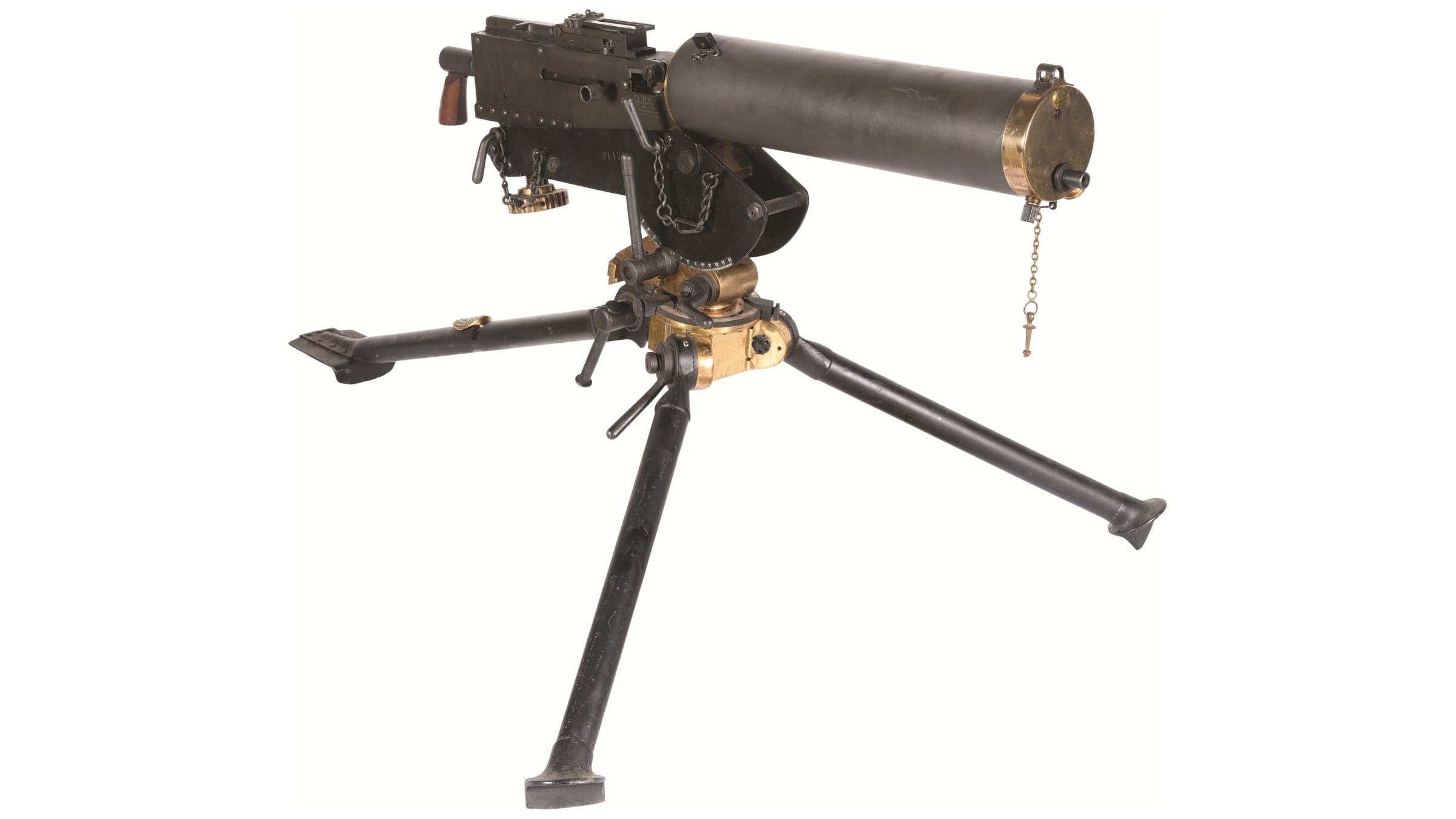 John Stemple Model 1917A1 Medium Machine Gun | Rock Island Auction