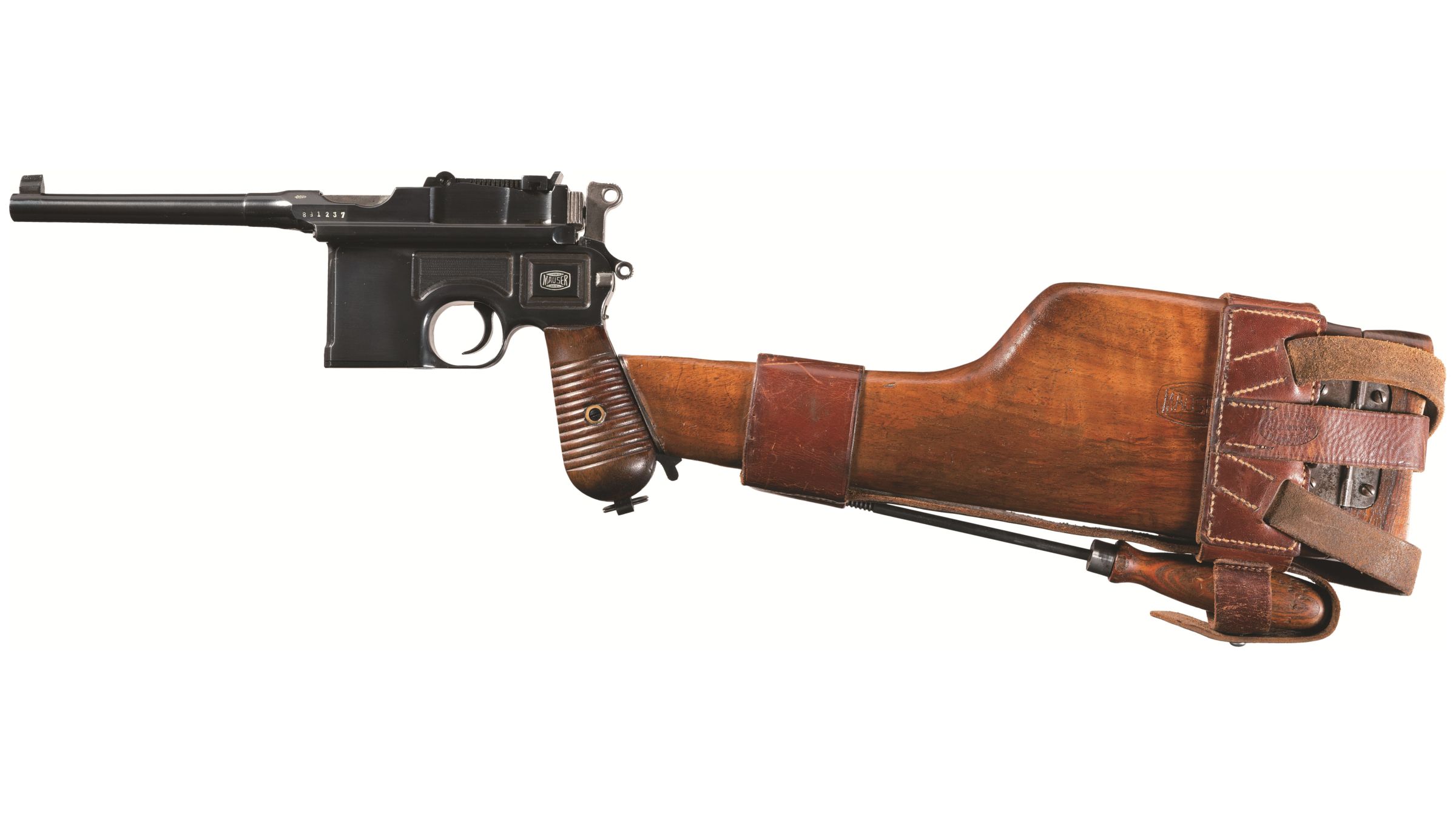 トイガン Mauser Removable Magazine Model 1930 Mauser Model 1930 Commercial Broomhandle Semi-Automatic Pistol