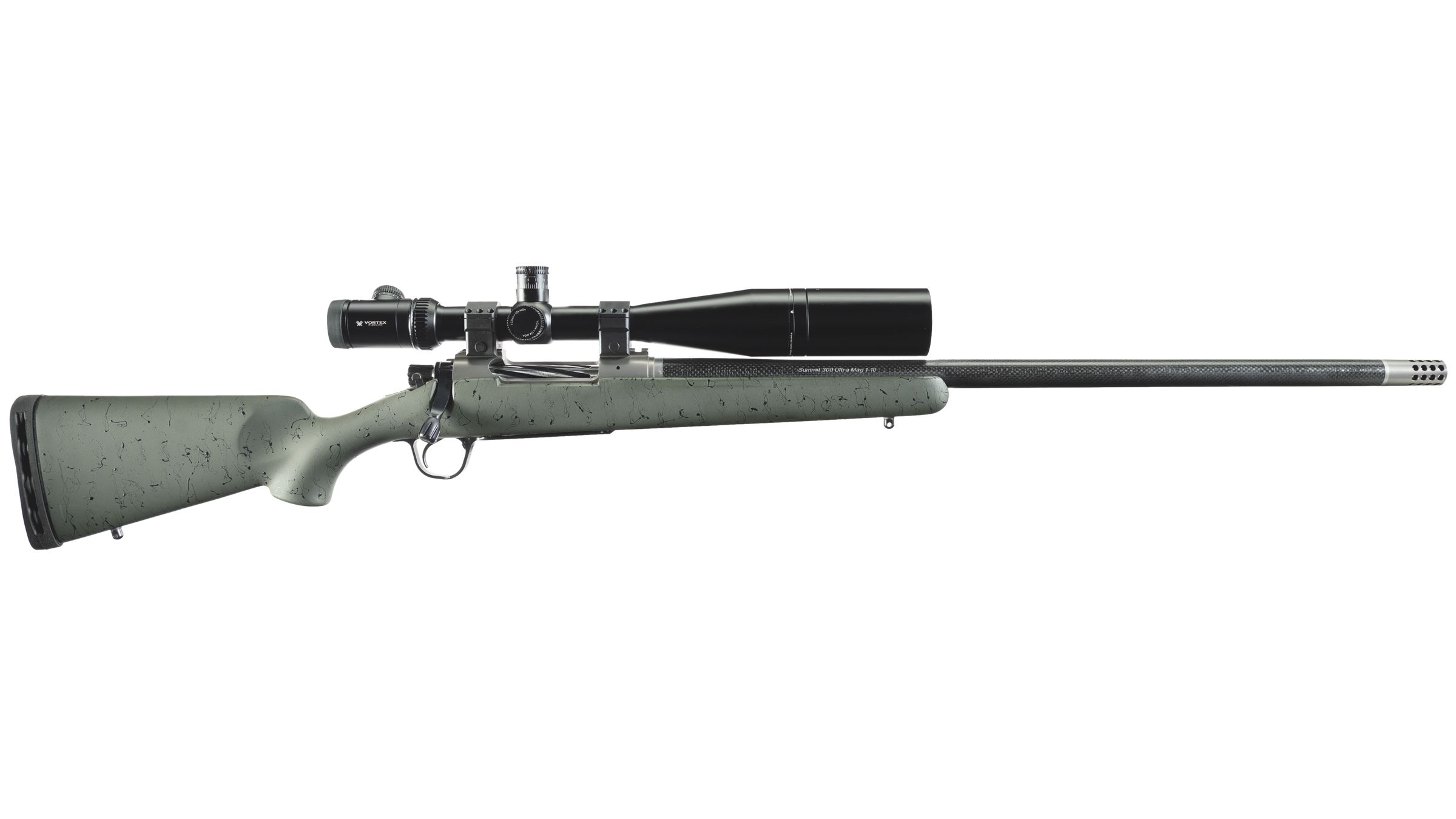 Christensen Arms Model 14 Summit TI Bolt Action Rifle with Scope Rock