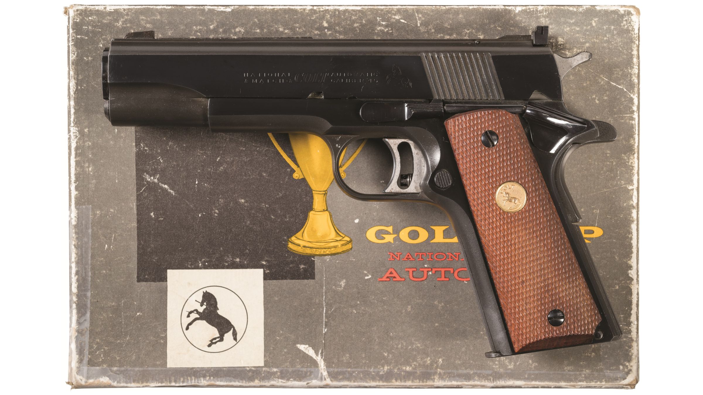 Colt Gold Cup National Match Semi-Automatic Pistol with Box | Rock
