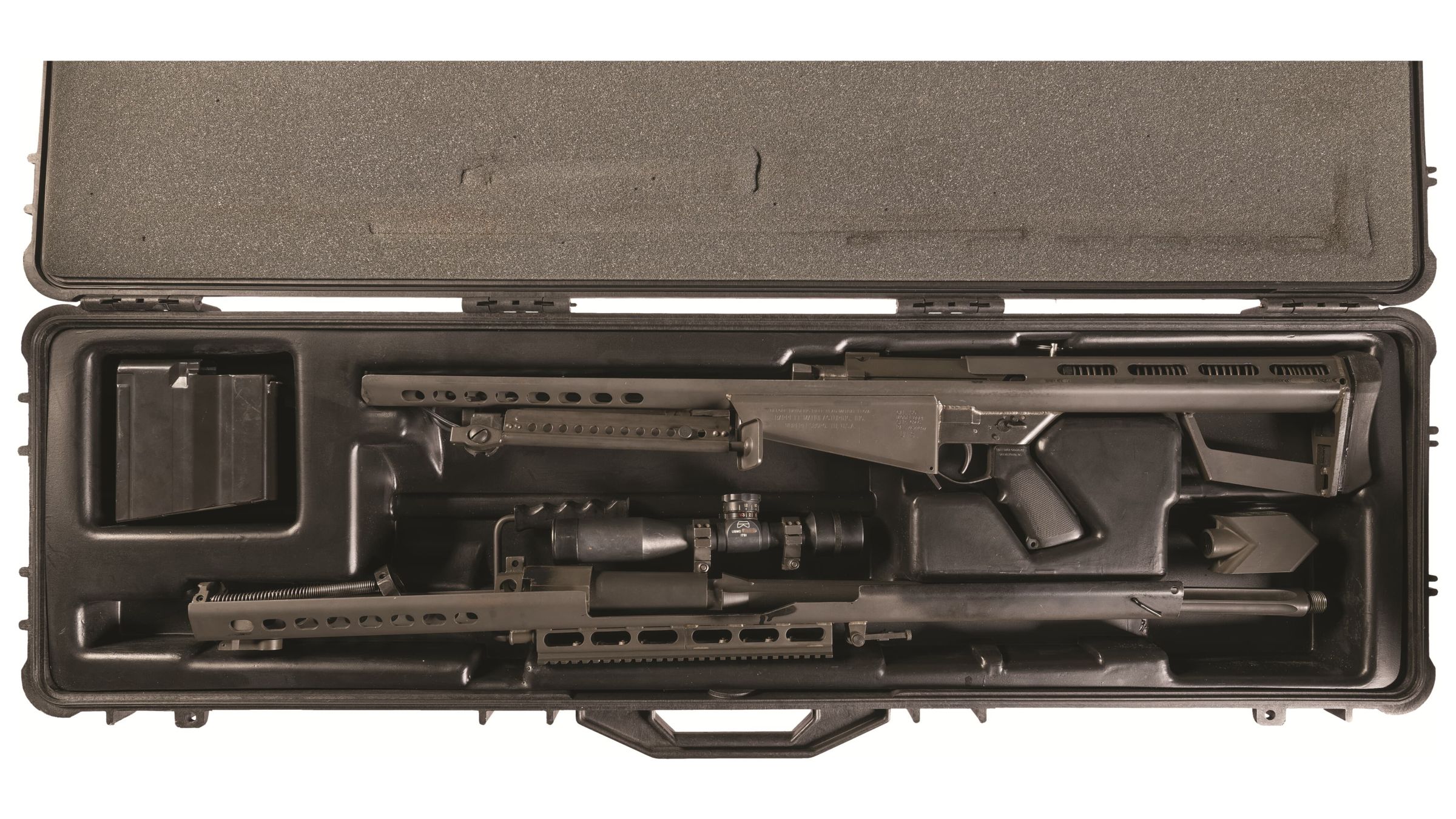 U.S. Marked Barrett M82A1 Semi-Automatic .50 BMG Sniper Rifle