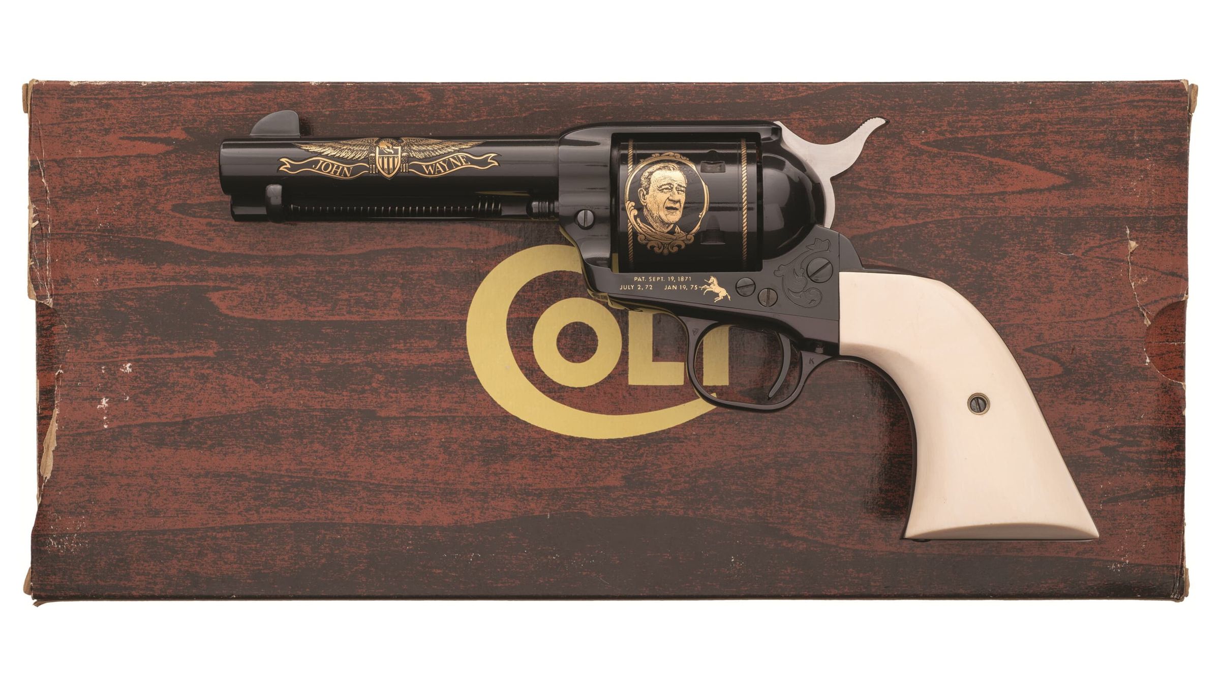 Colt Single Action Army John Wayne Commemorative | Rock Island Auction