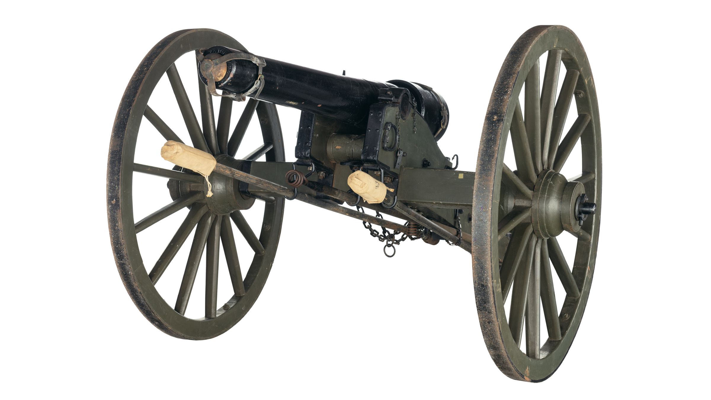Civil War U.S. Model 1863 3-Inch Parrott Rifle with Carriage | Rock ...