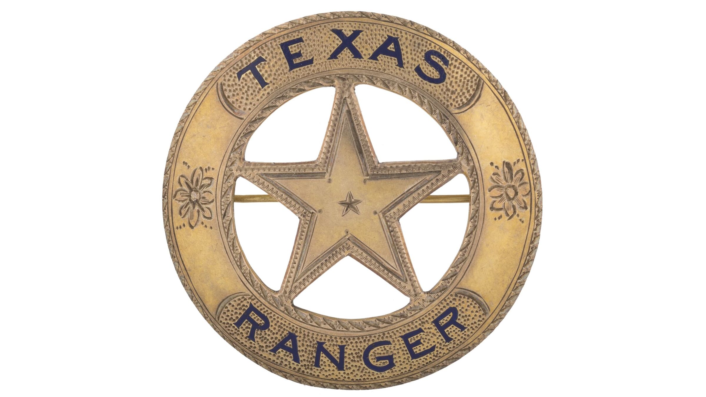 Gold Texas Ranger Badge of W.W. Kyle, Jr. | Rock Island Auction