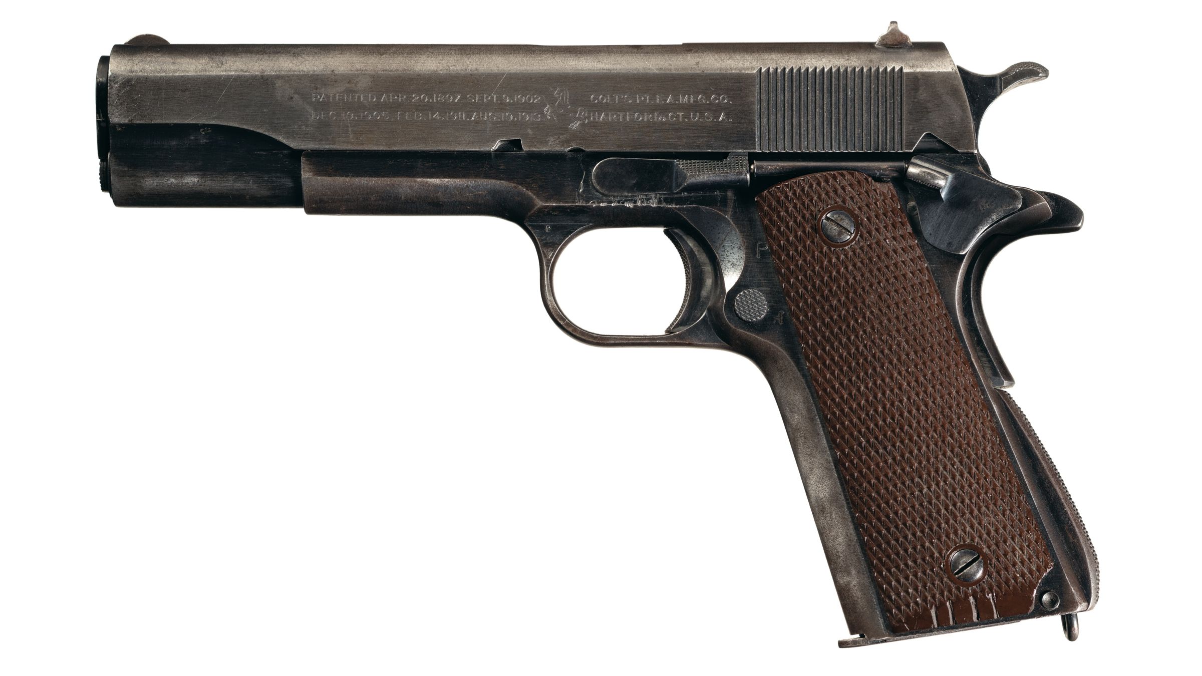 Pre-World War II 1938 Production U.S. Army Colt Model 1911A1 | Rock Island  Auction